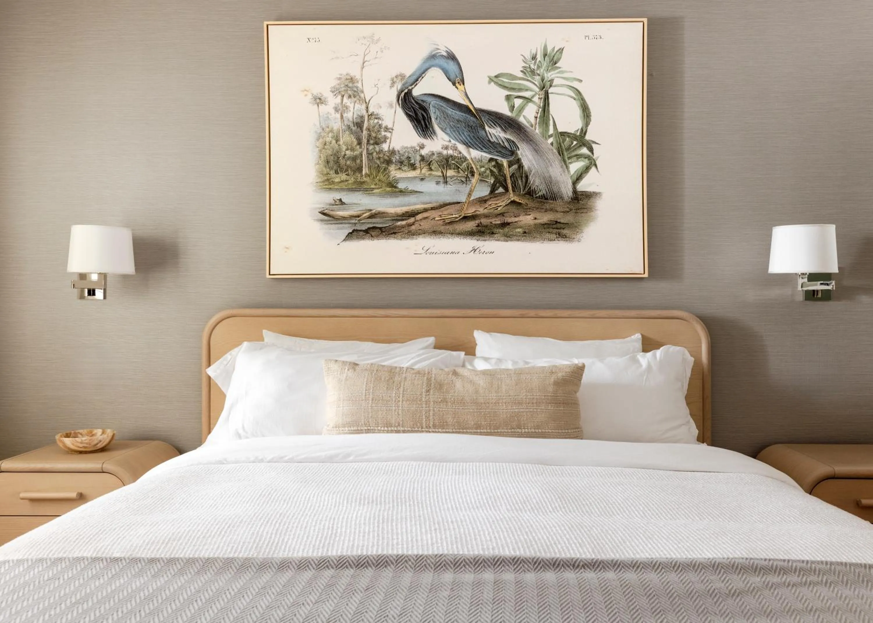 Bed in Garden District Hotel