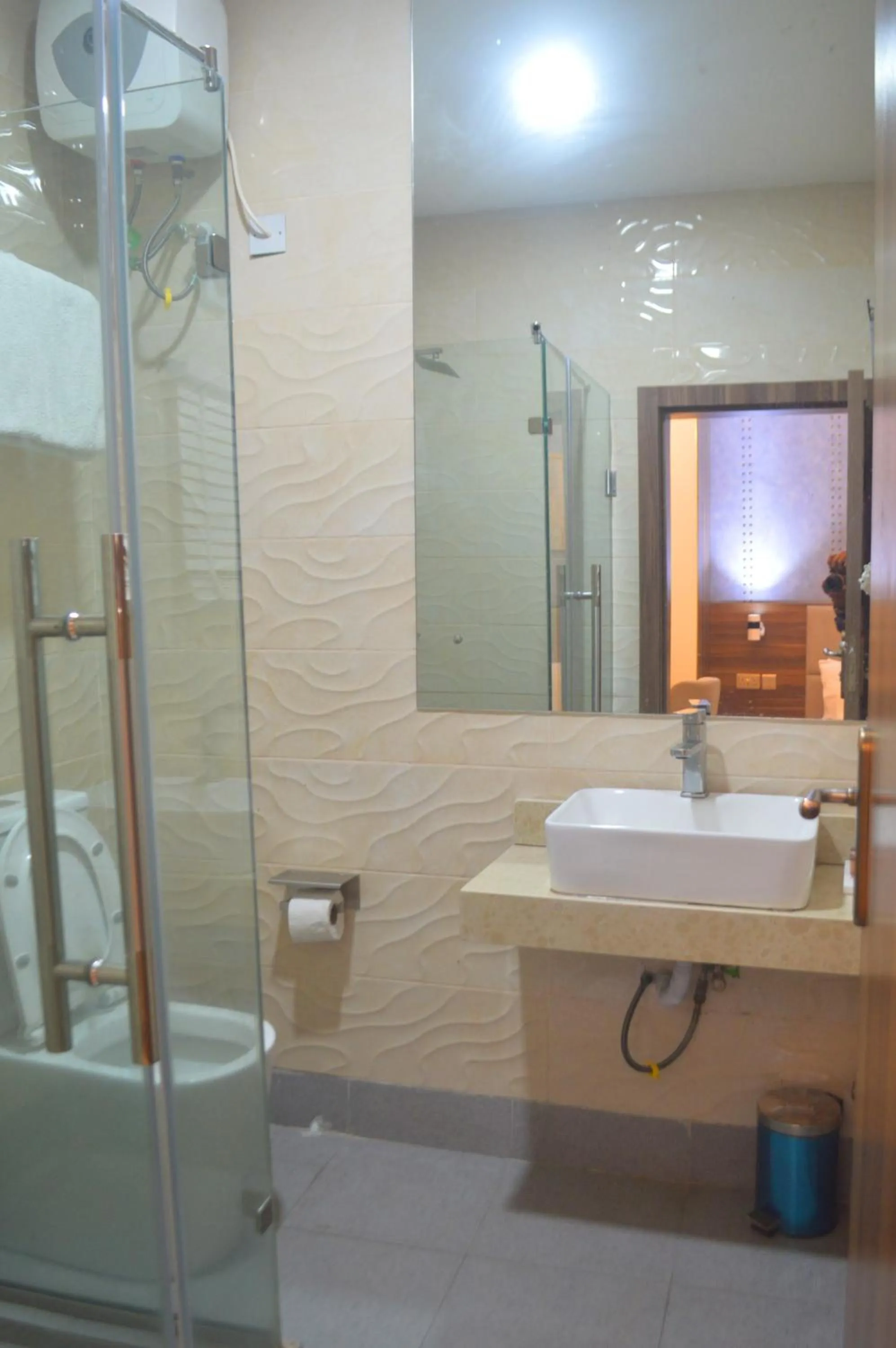 Bathroom in Caritas Inn Lekki
