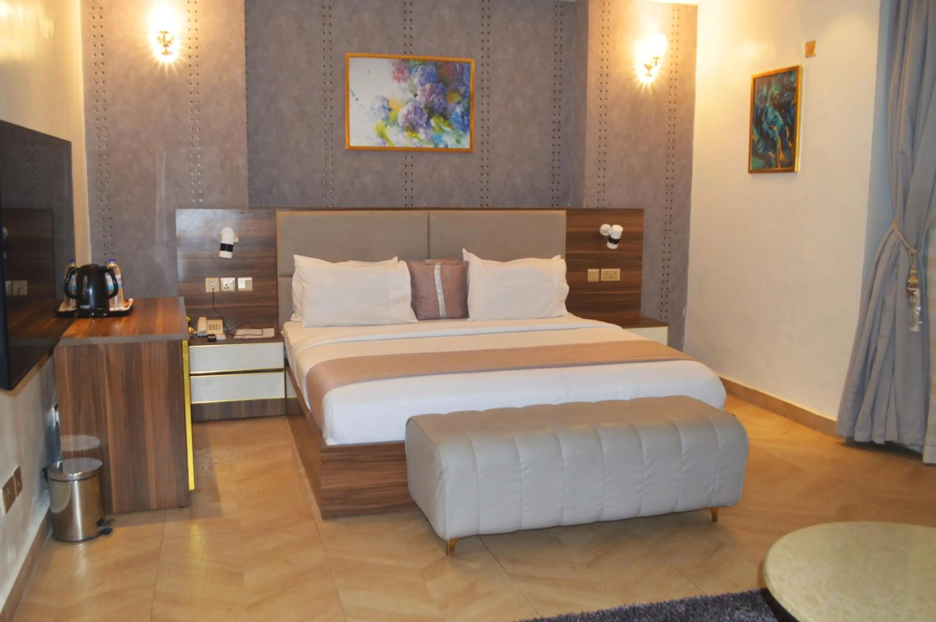 Bedroom, Bed in Caritas Inn Lekki