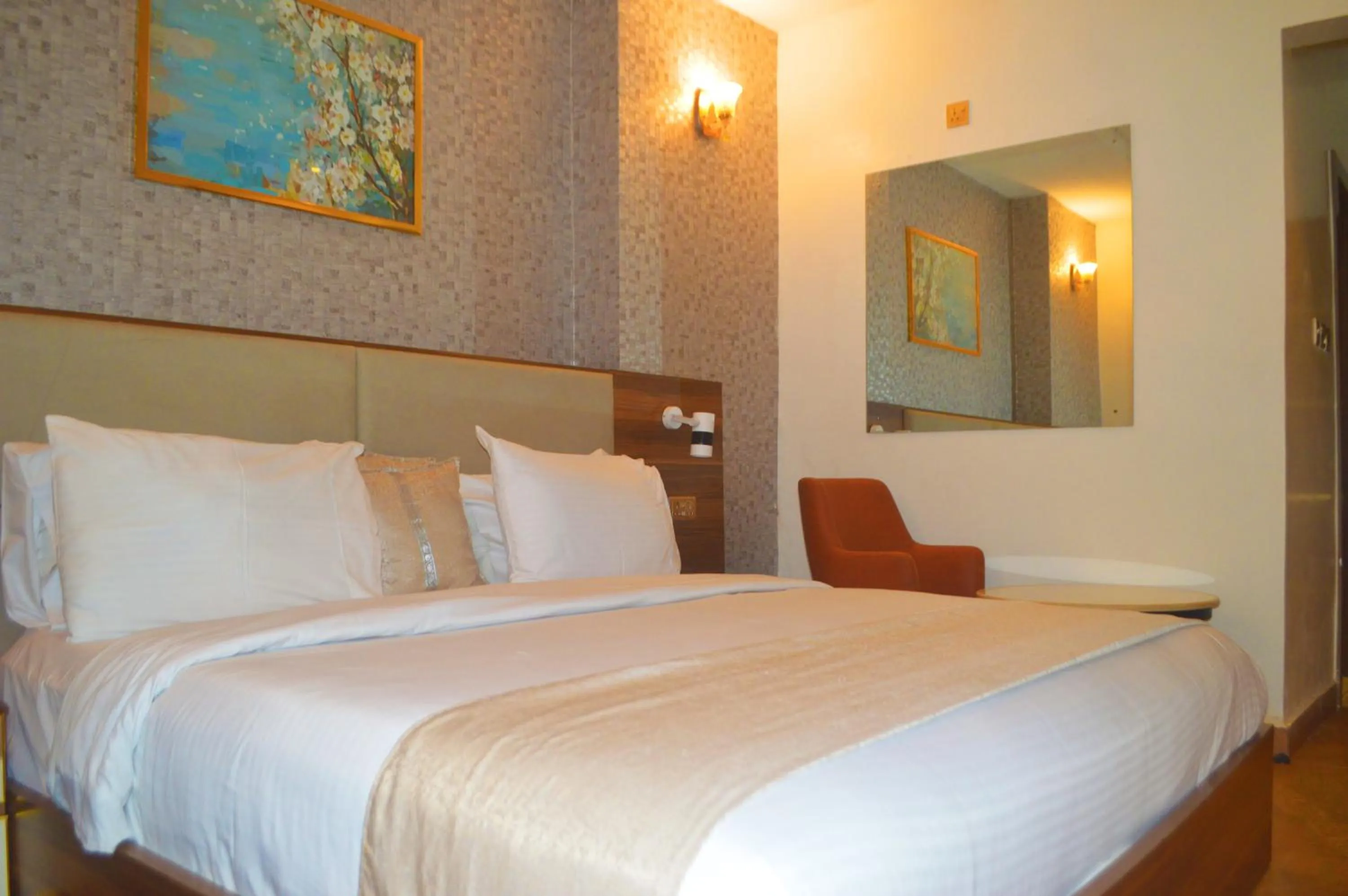 Bedroom, Bed in Caritas Inn Lekki