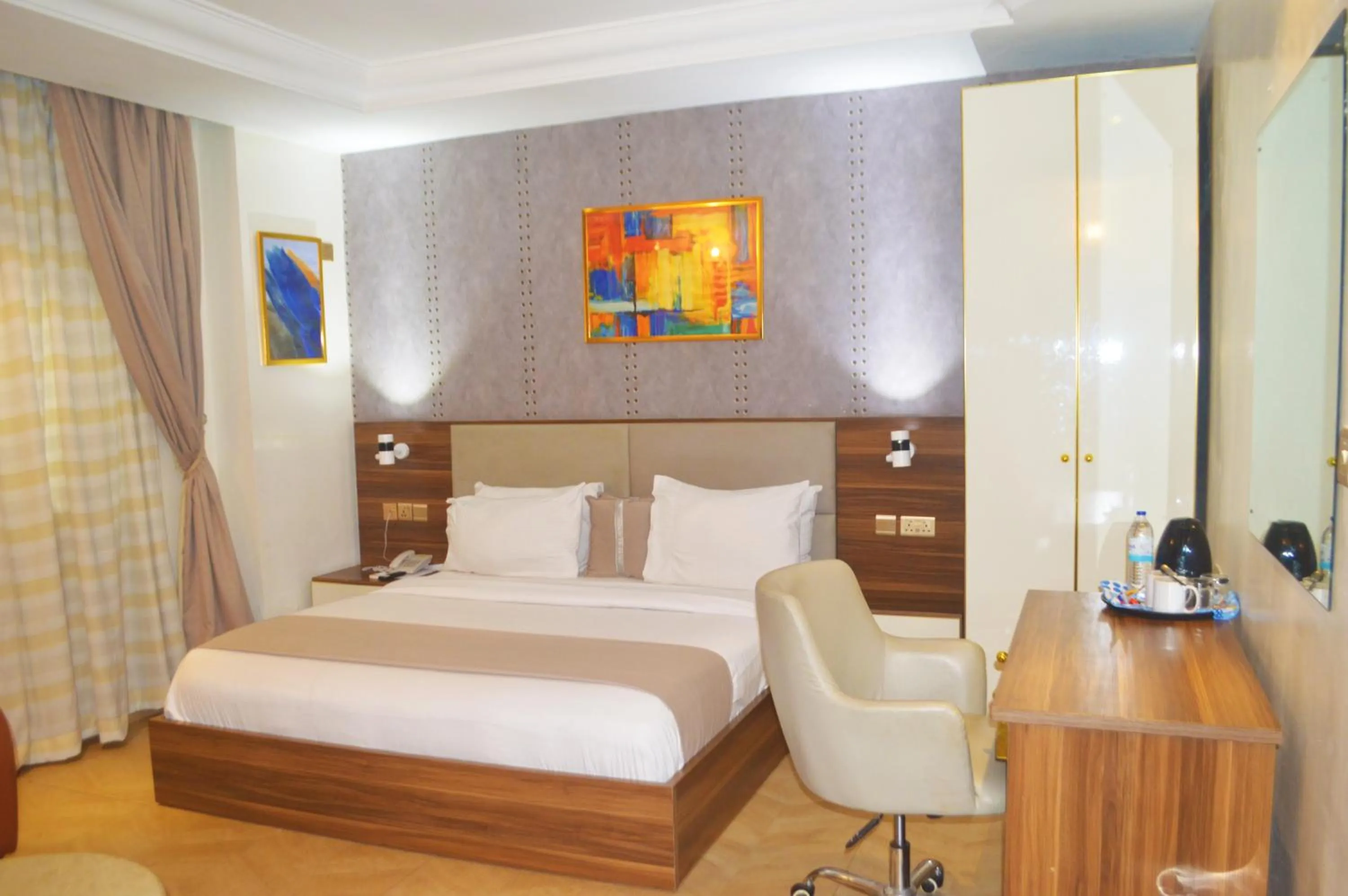 Bedroom, Bed in Caritas Inn Lekki