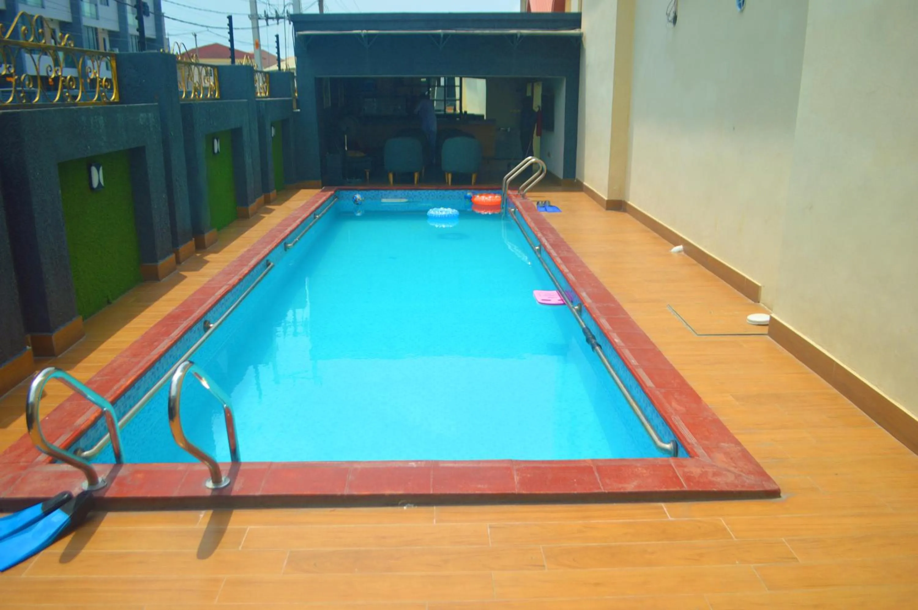 Swimming pool in Caritas Inn Lekki
