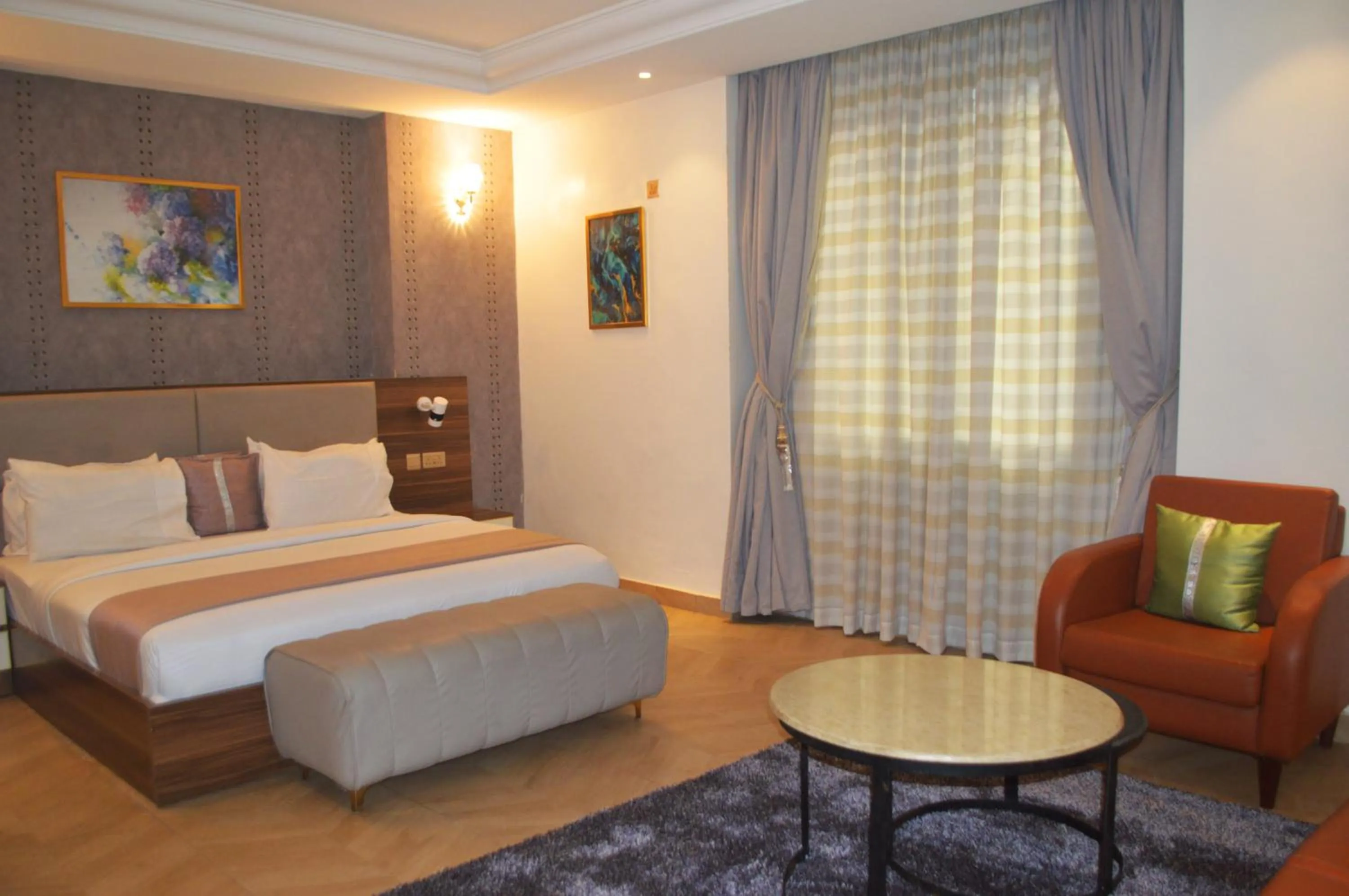 Bed in Caritas Inn Lekki