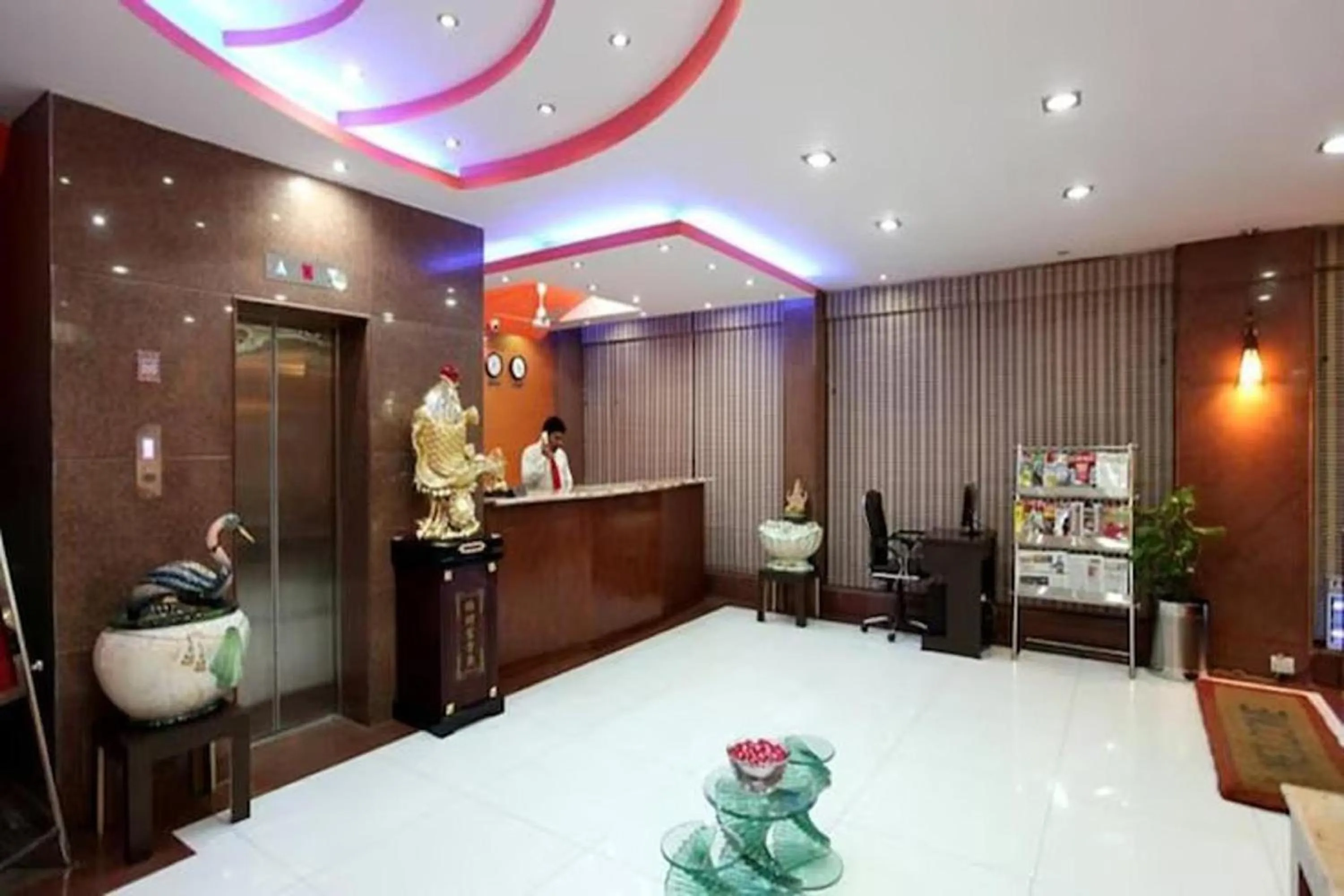 Lobby or reception in Hotel RTS Plaza Near IGI Airport