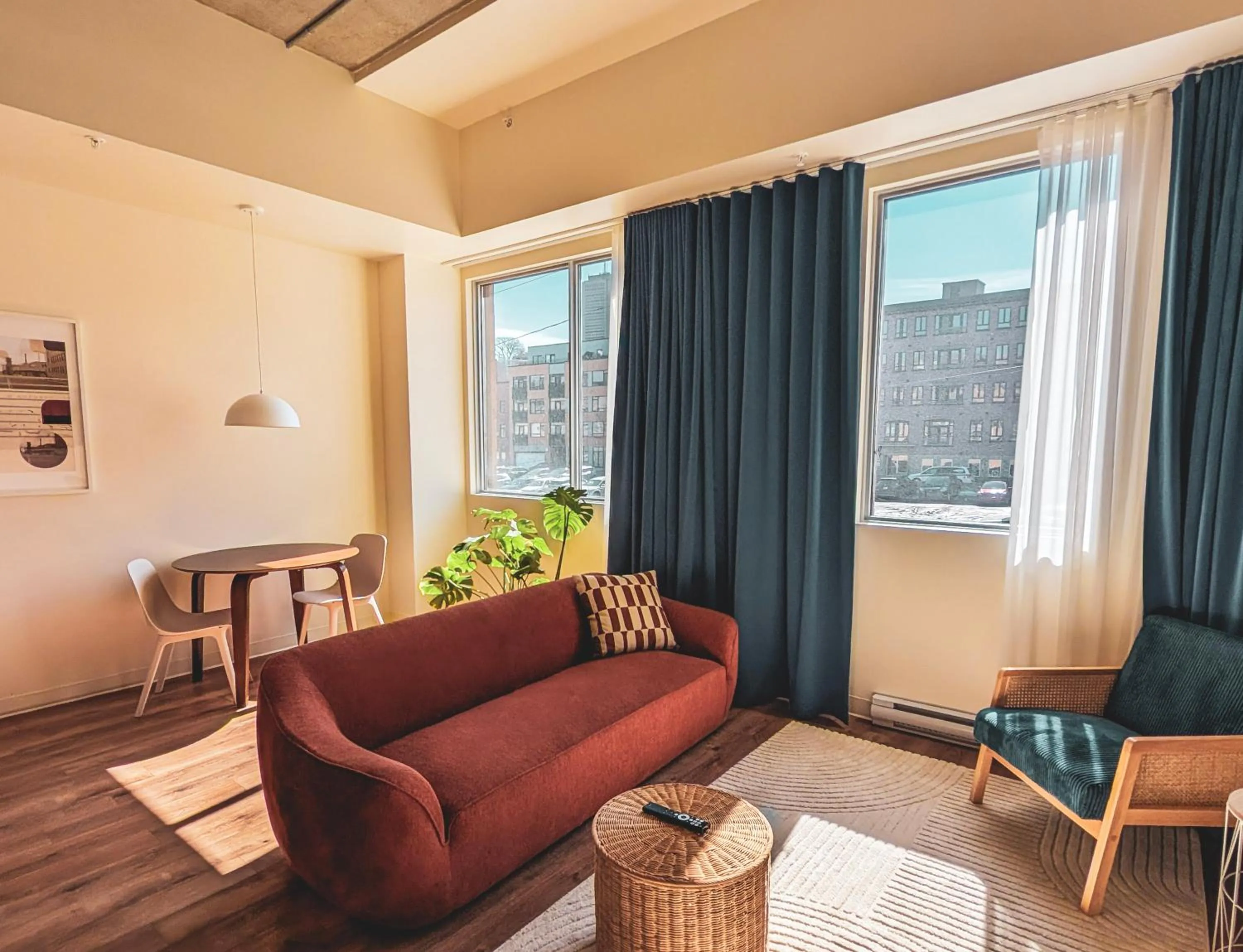 Living room in Terminus Hôtel