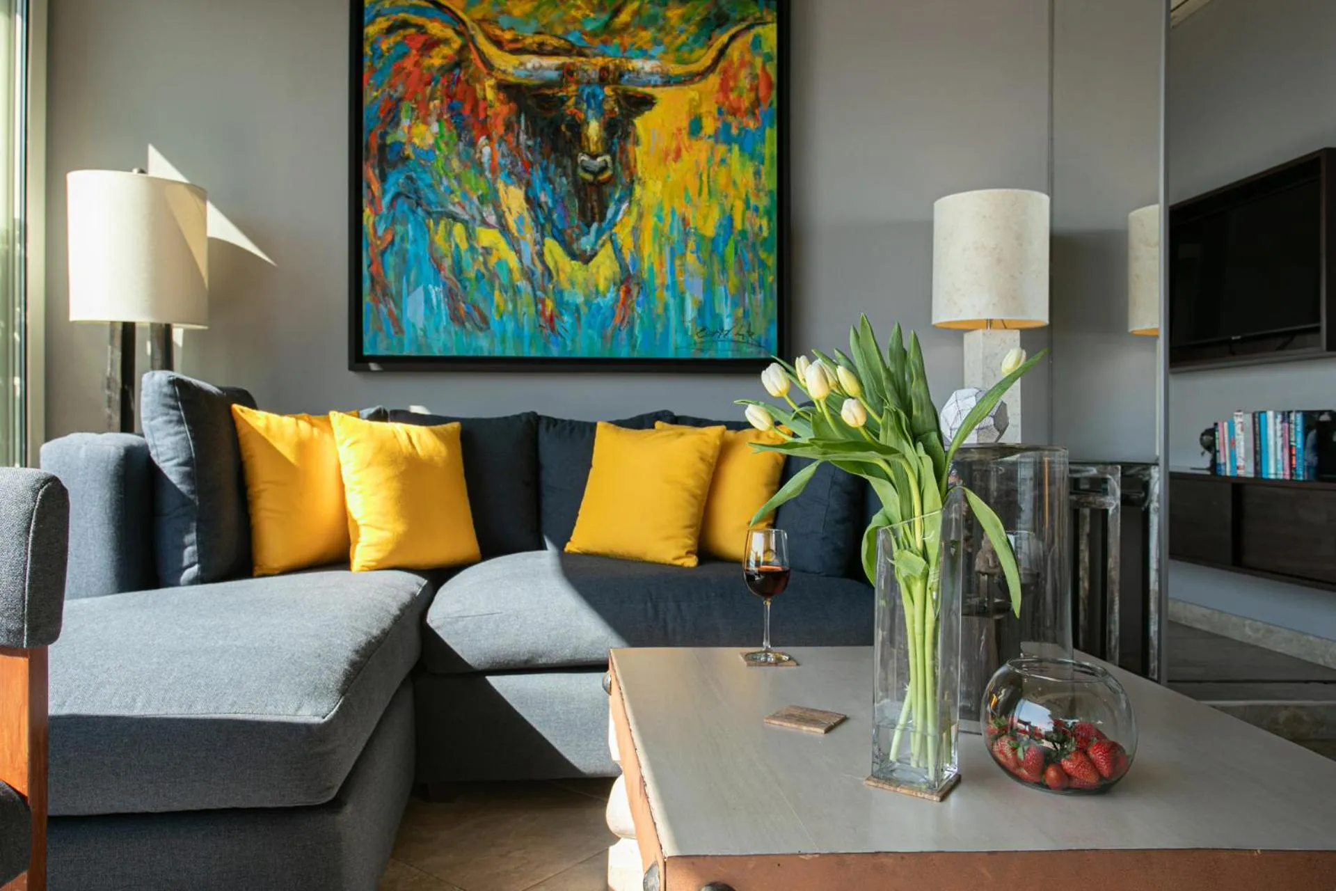 Living room in Pinnacle Resorts 180