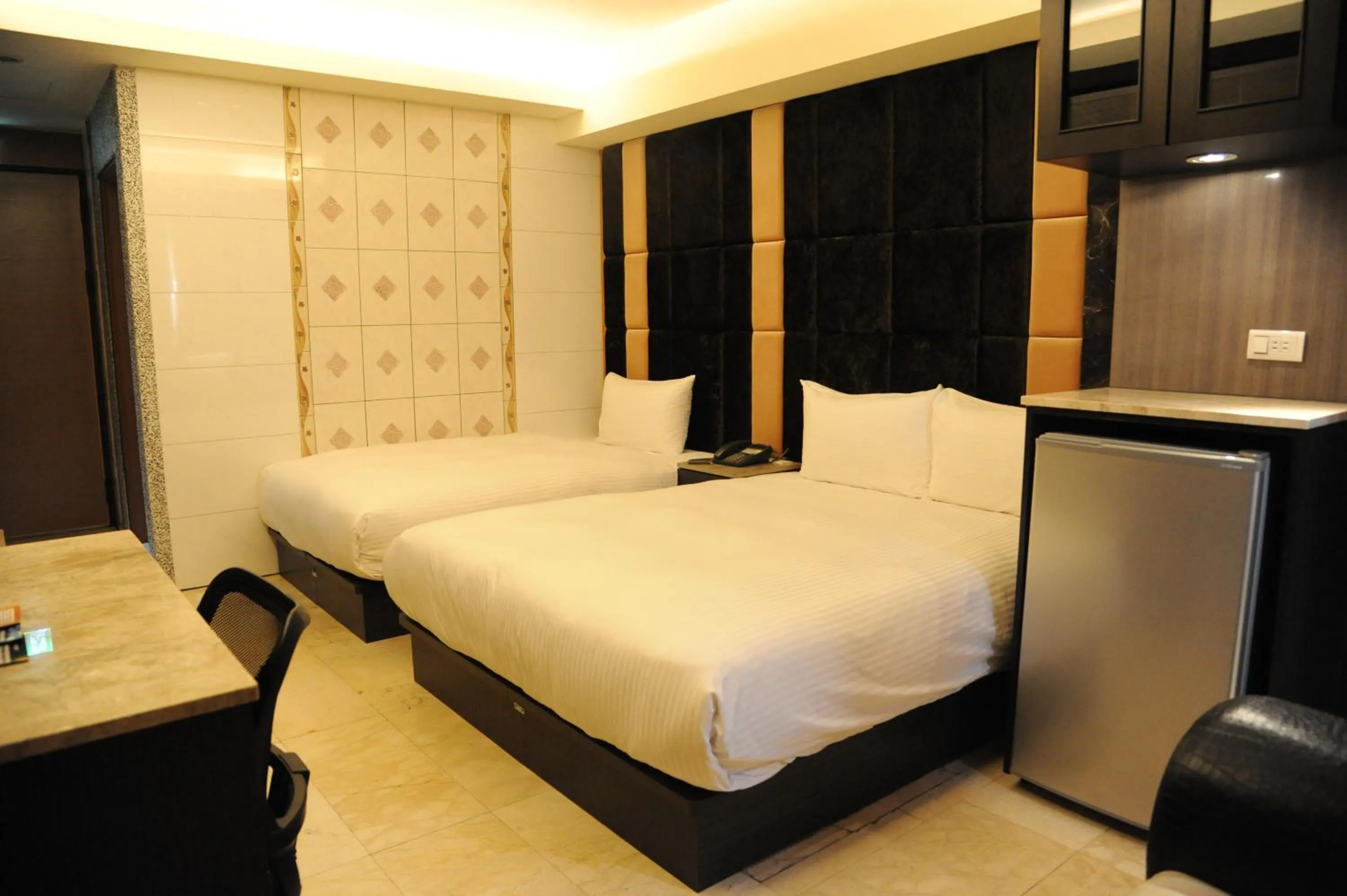 Bed in Michelle hotel