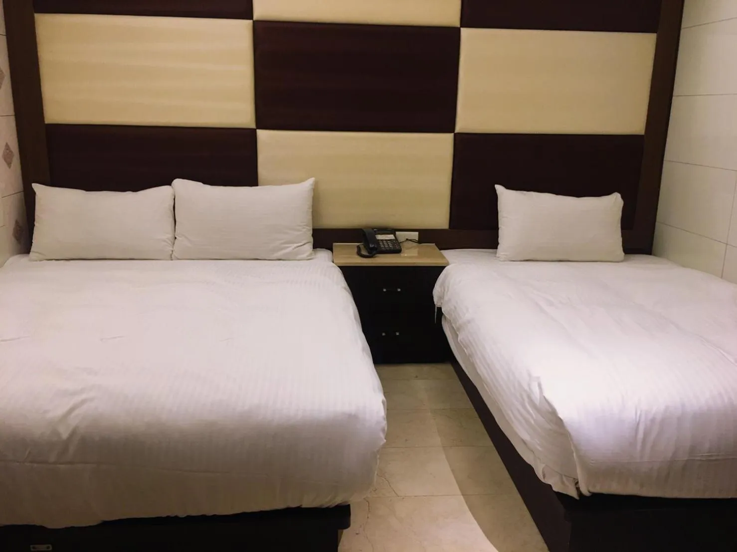 Bed in Michelle hotel