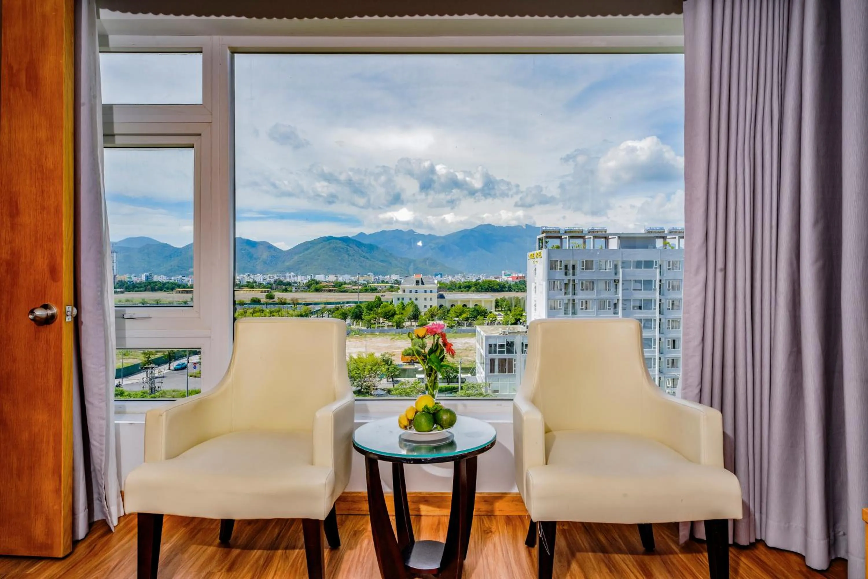 City view in Dendro Gold Hotel