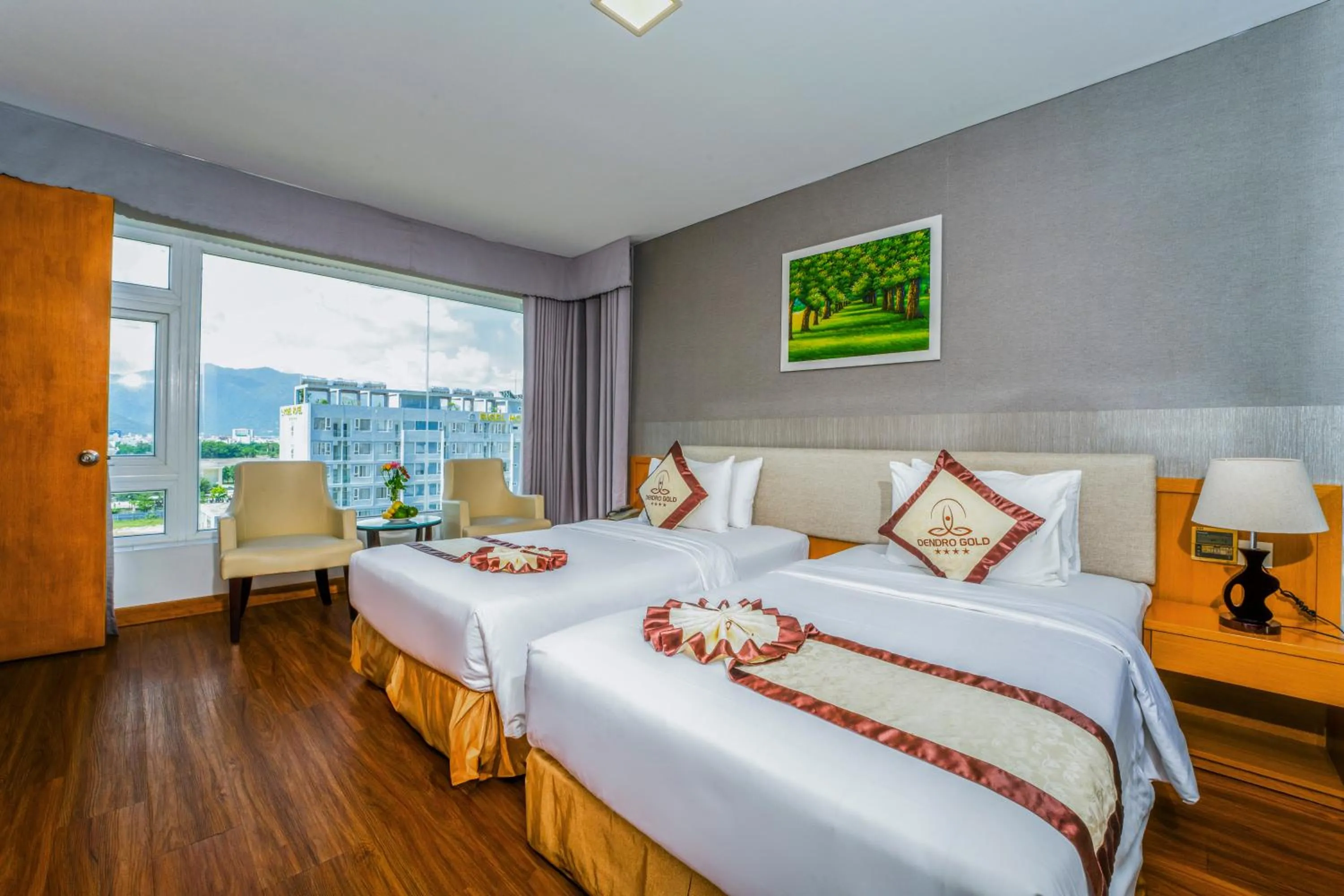 Photo of the whole room, Bed in Dendro Gold Hotel