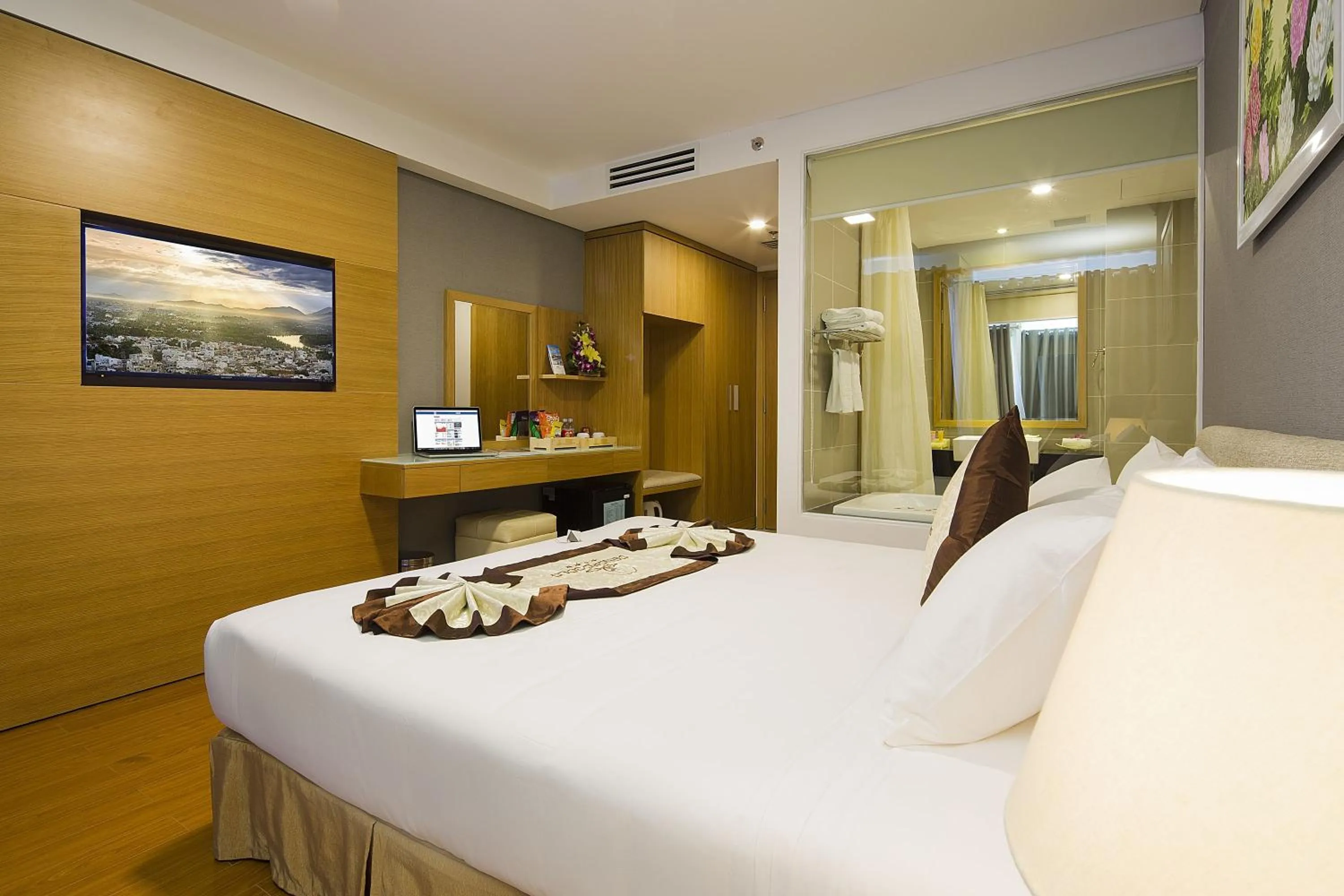 Deluxe Double Room with Sea View in Dendro Gold Hotel