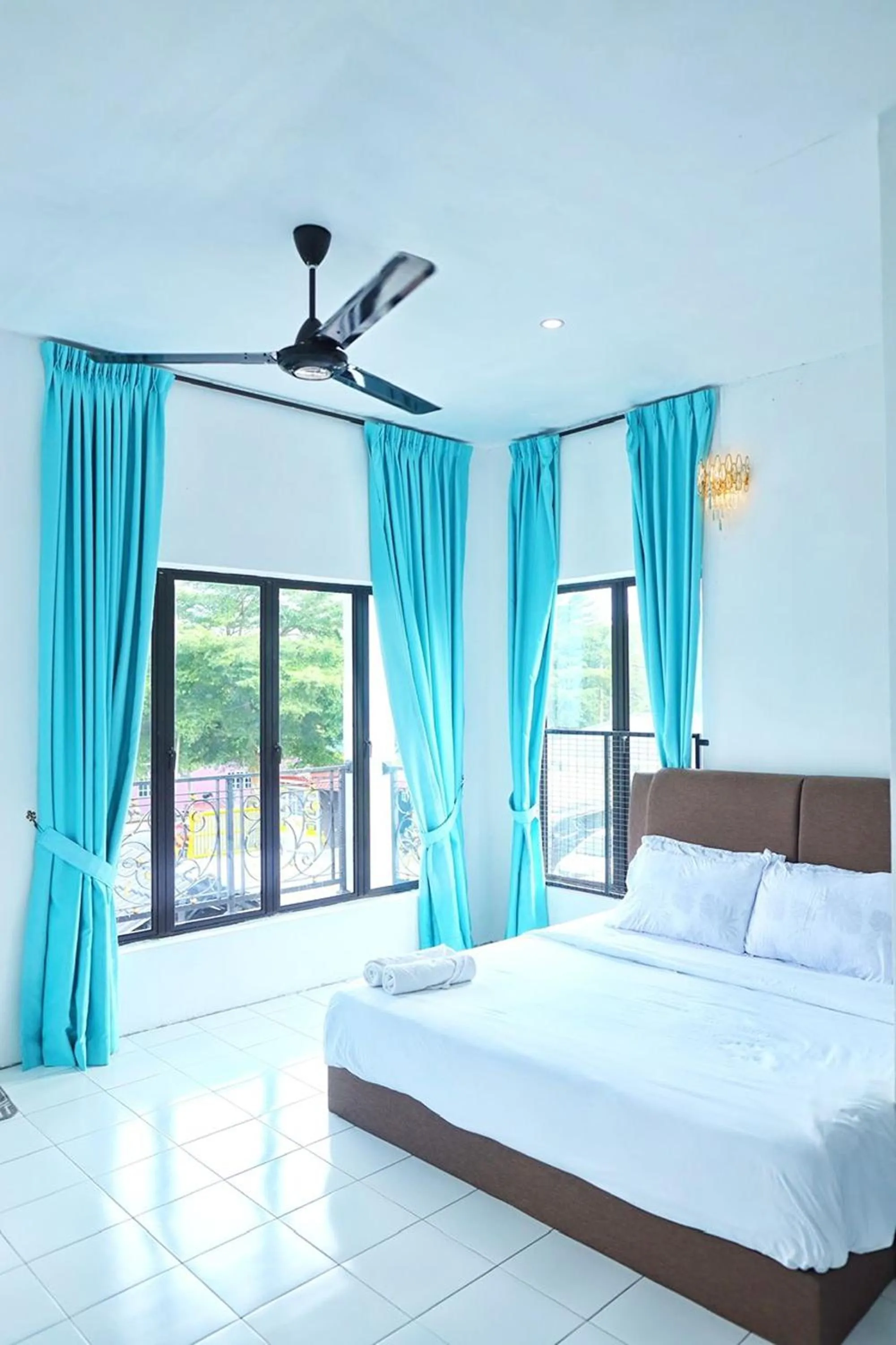 Bed in Aeden Villa Roomstay & Homestay