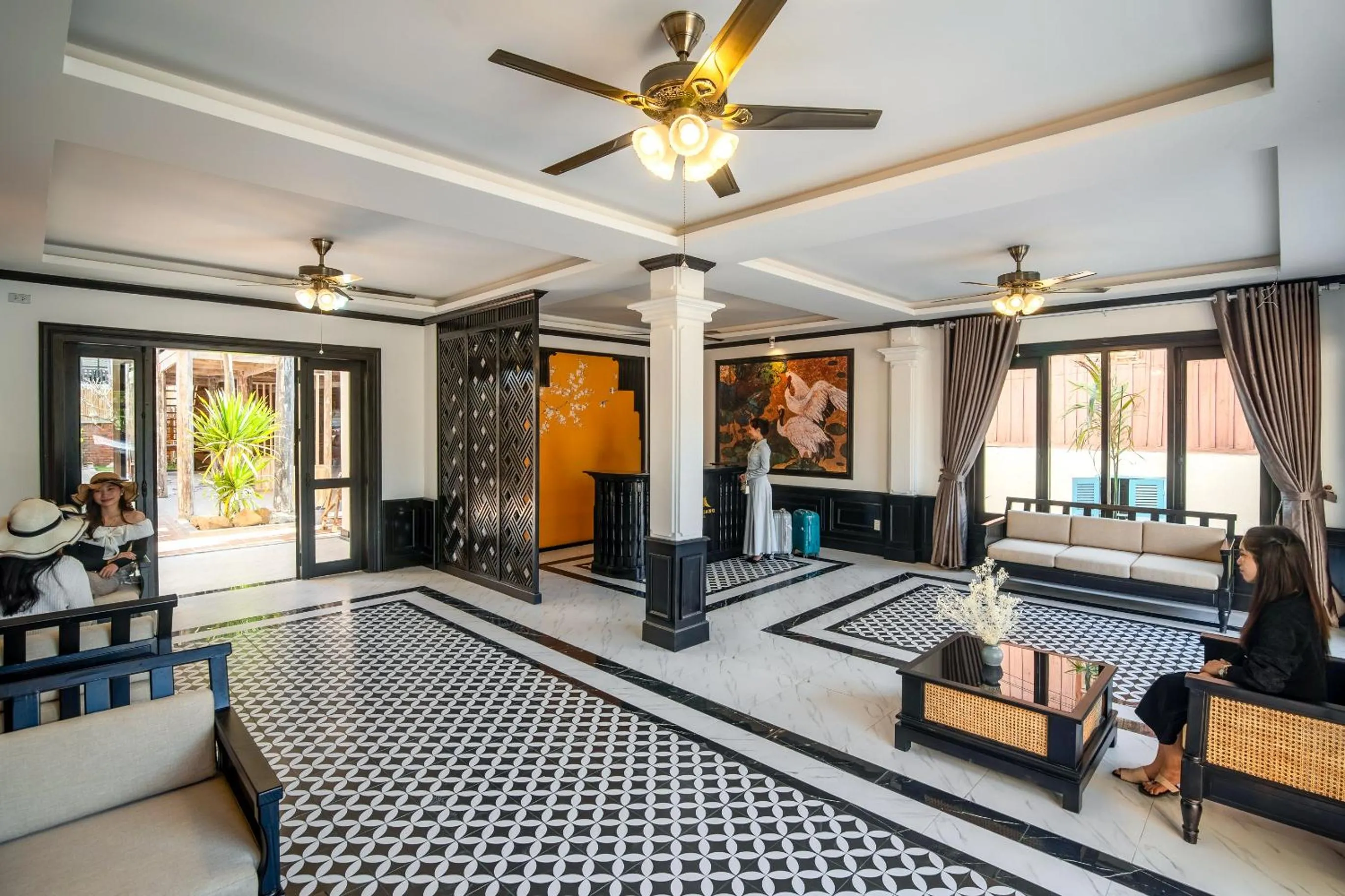 Lobby or reception in Luang Prabang Vang Luang Hotel