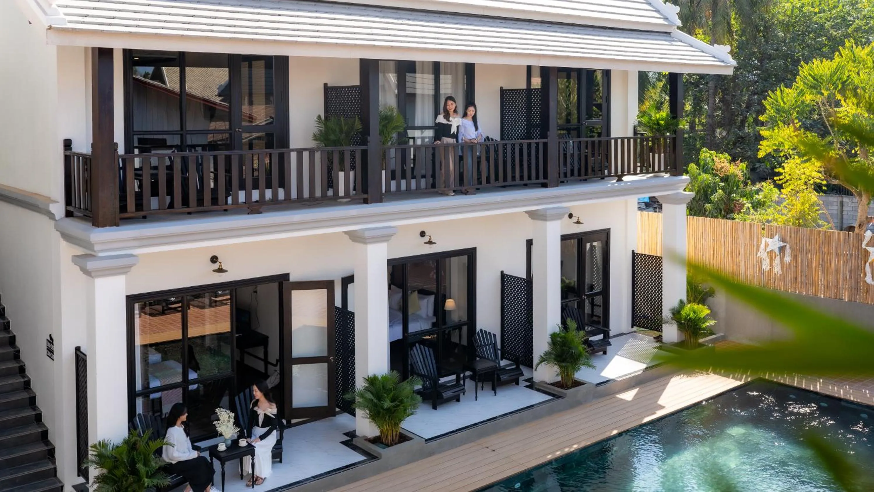 Property building in Luang Prabang Vang Luang Hotel