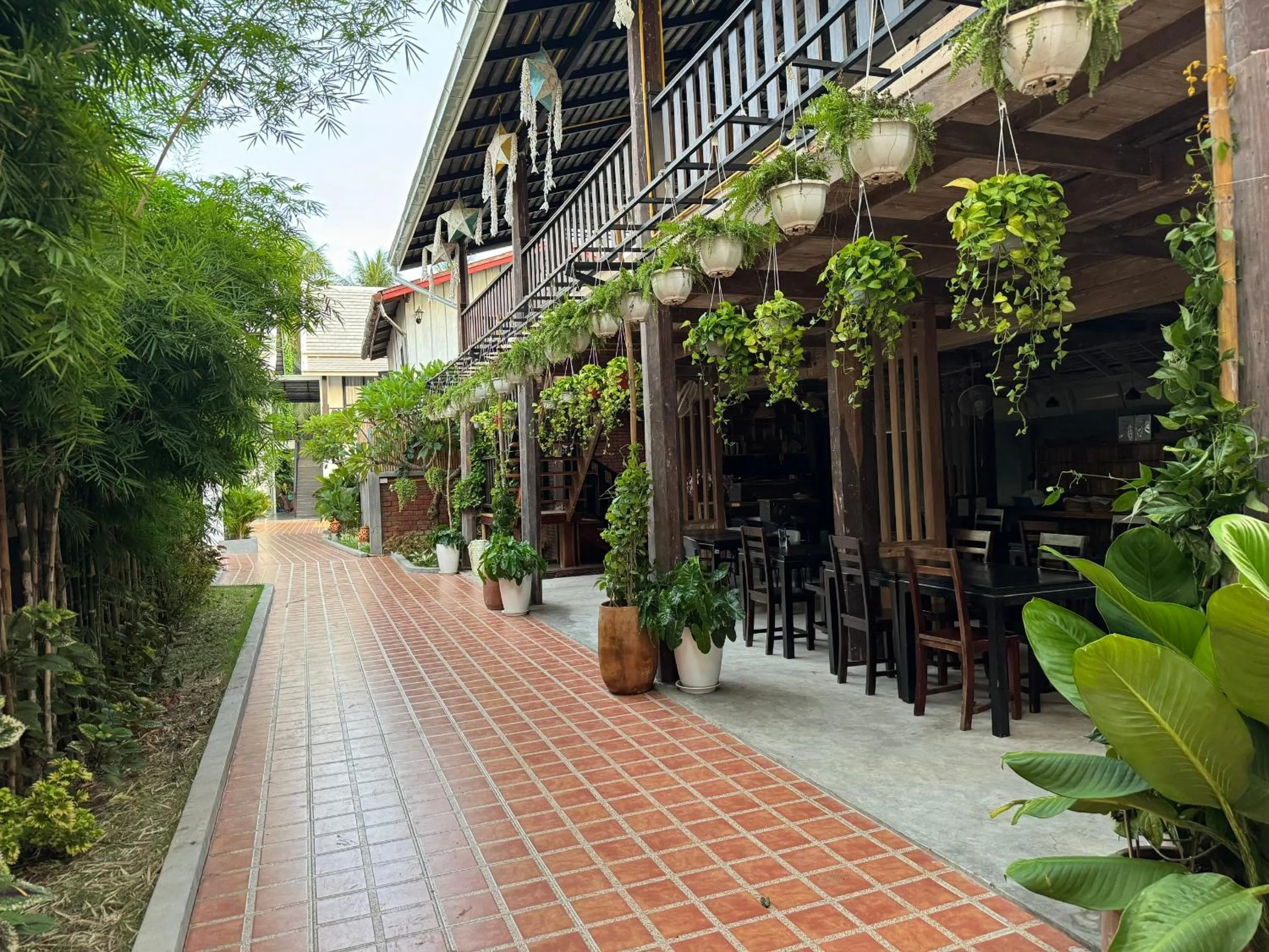 Property building in Luang Prabang Vang Luang Hotel
