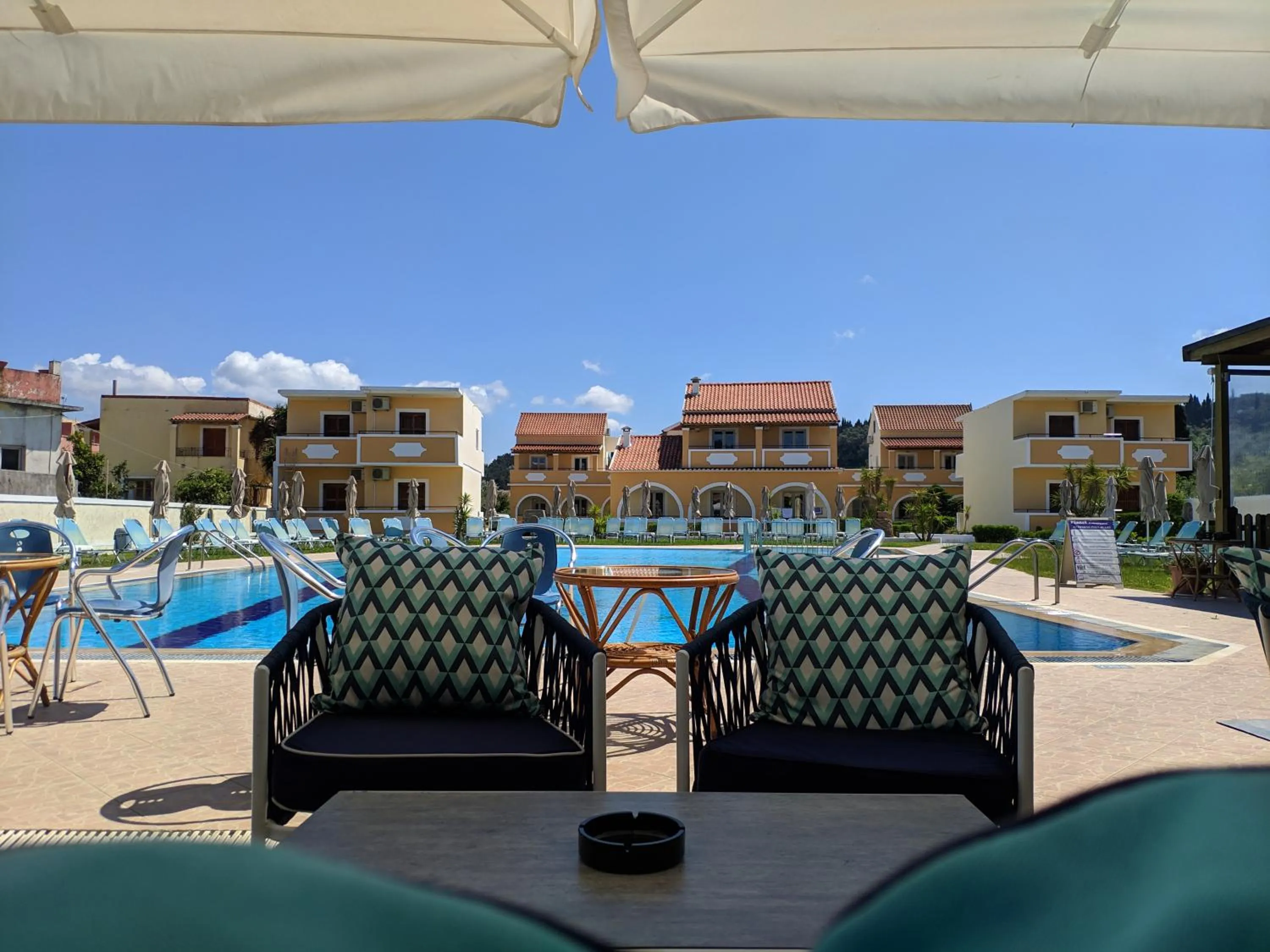 Patio in Tondoris Apartments