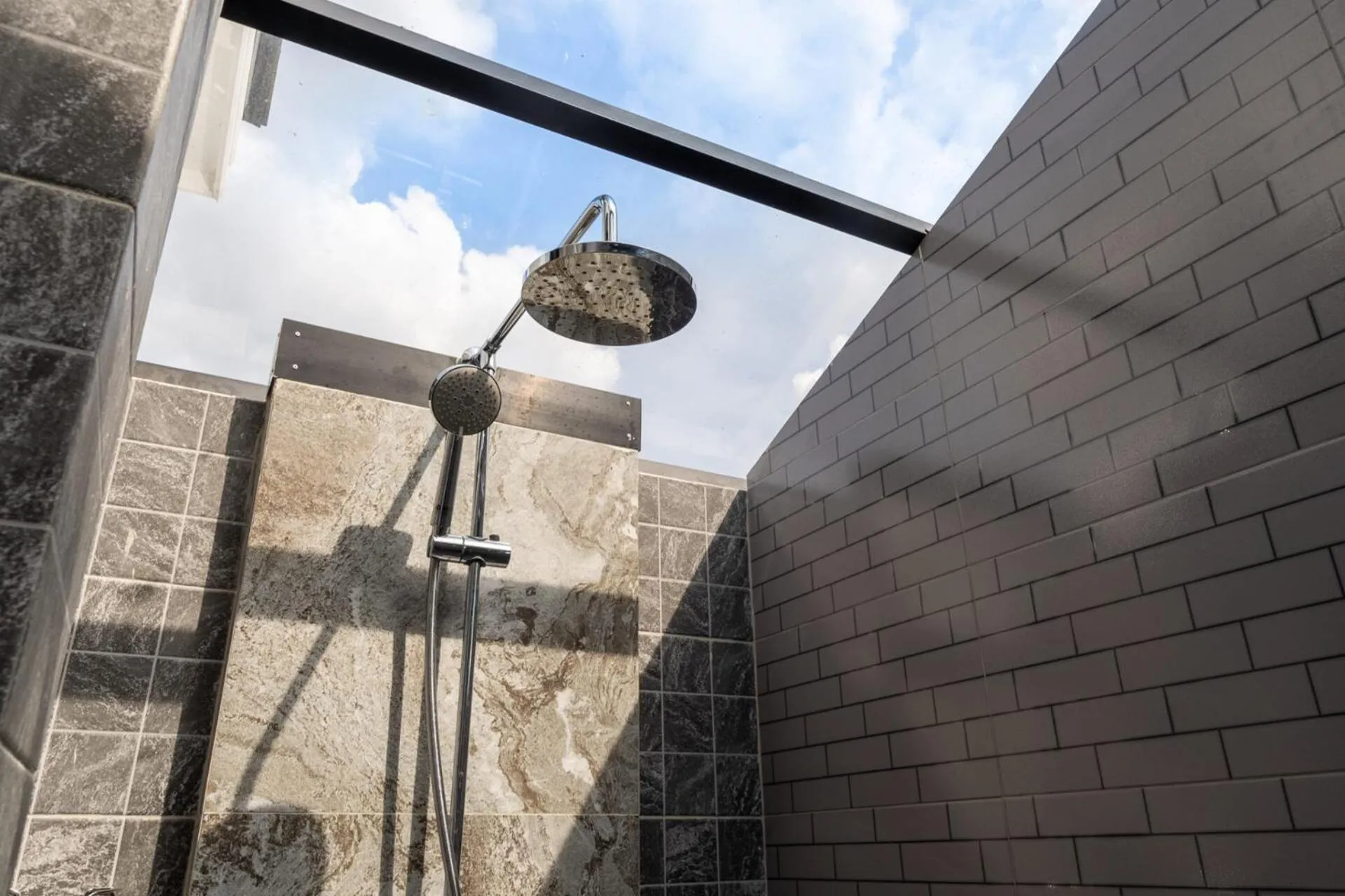 Shower in Pan Ville Resort