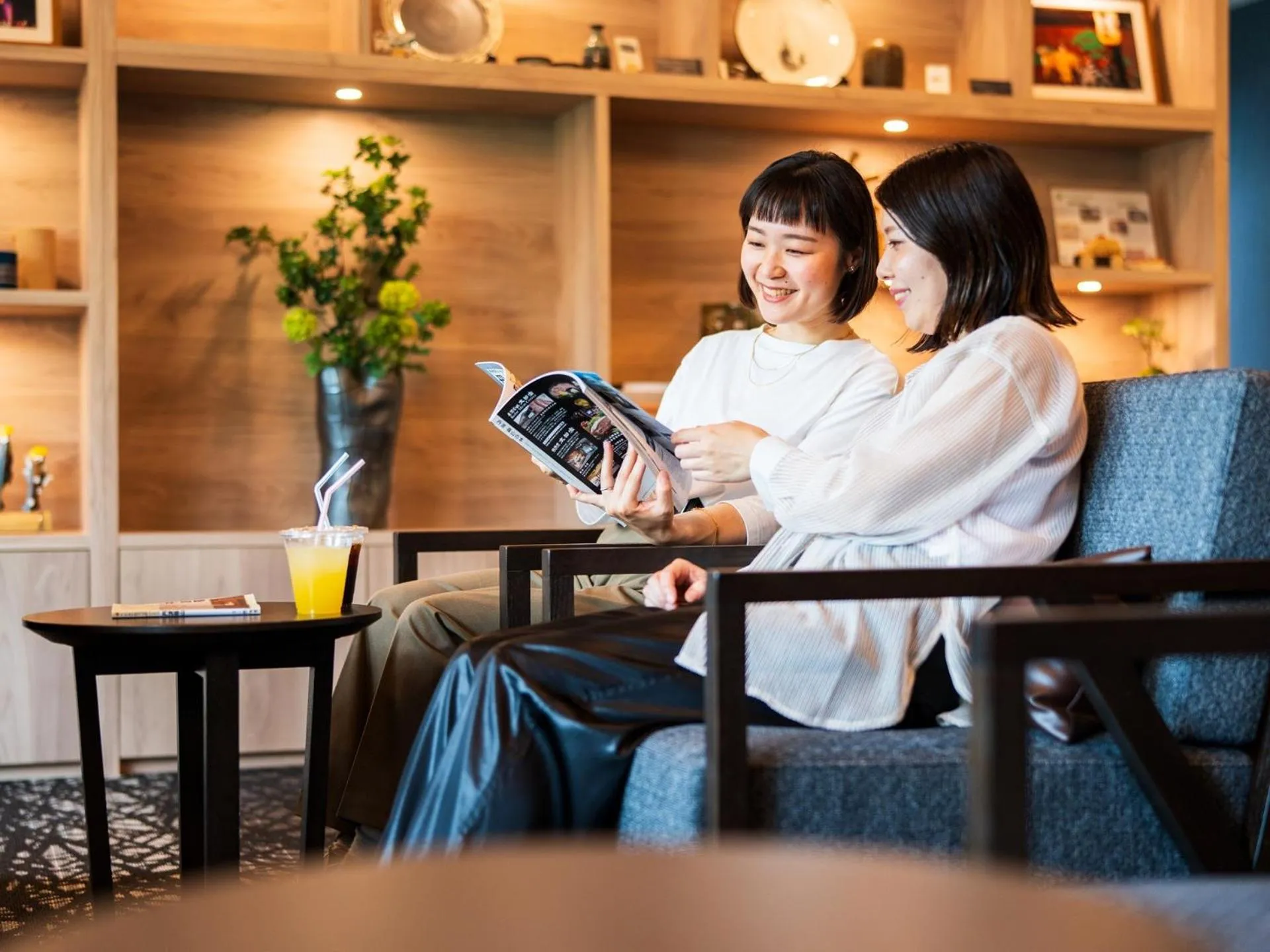 Lounge or bar in Grandvrio Hotel Tamba Sasayama Wakura - ROUTE INN HOTELS -