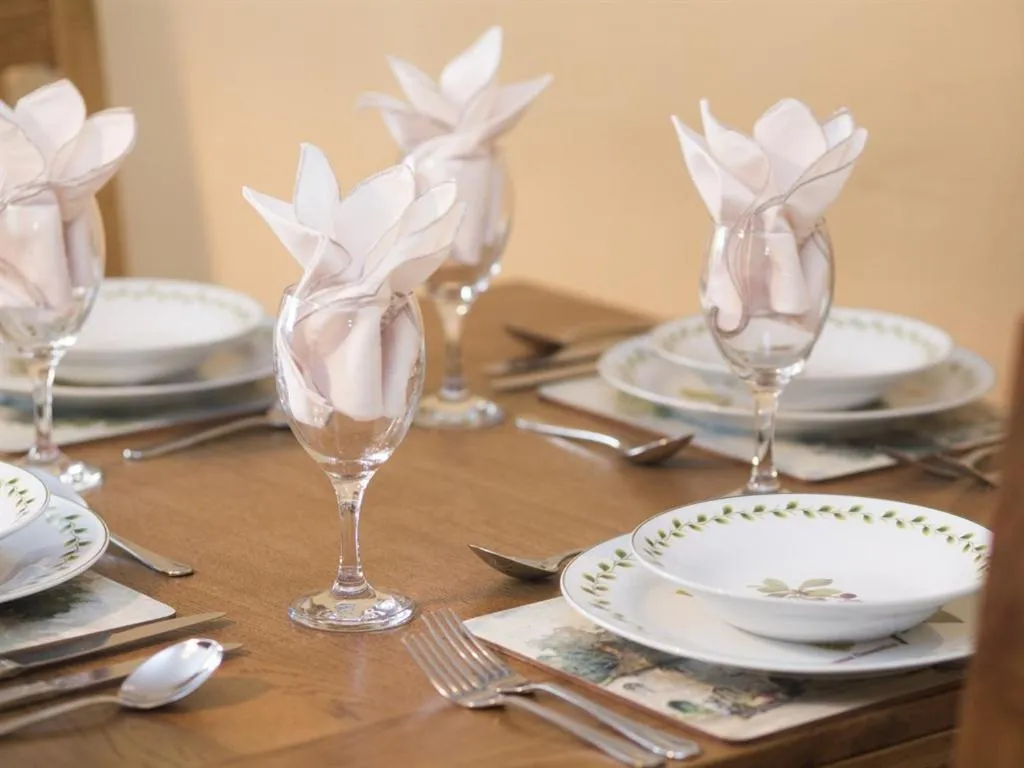 Dining area in Withy Cottages