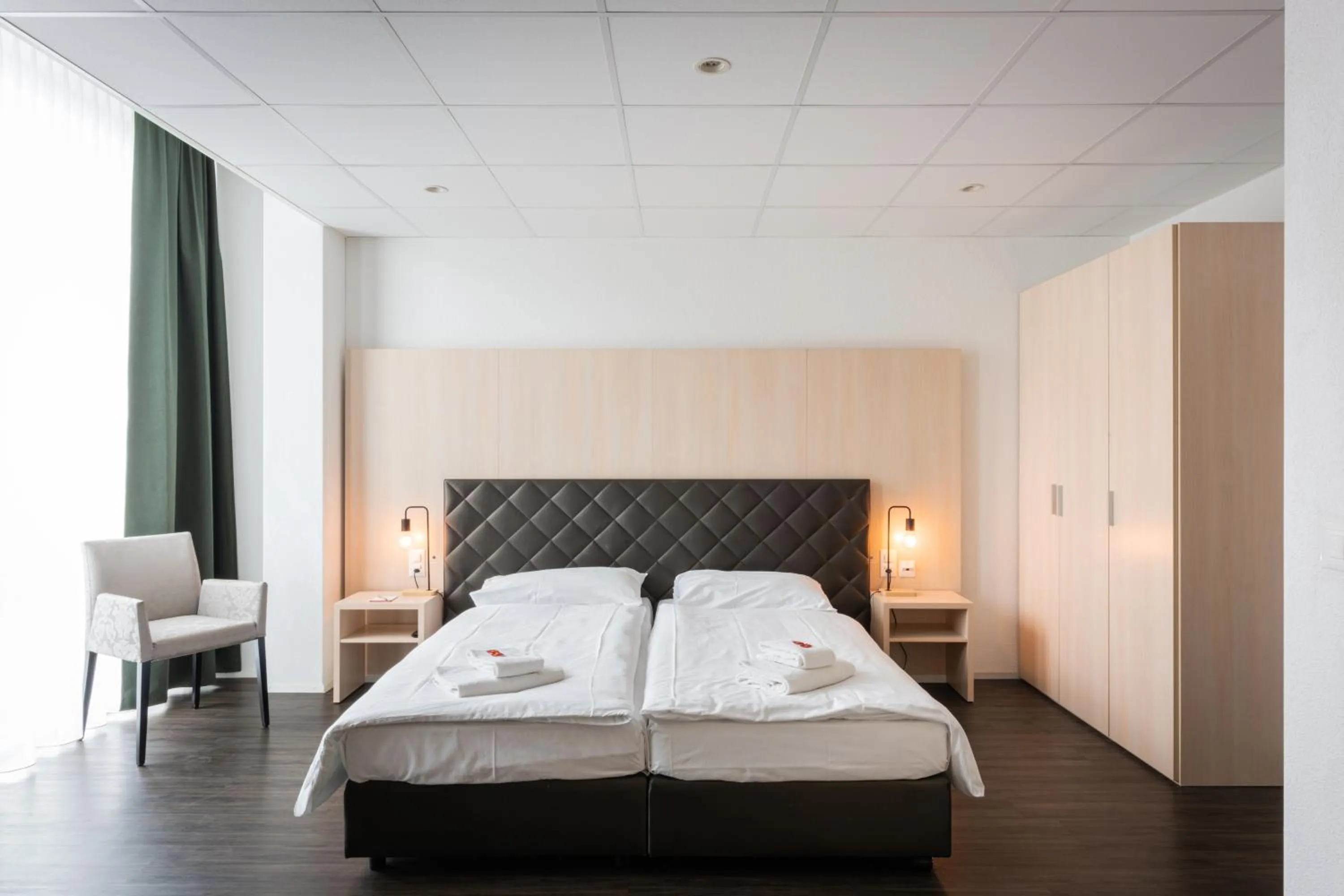 Bed in Los Lorentes Hotel Bern Airport