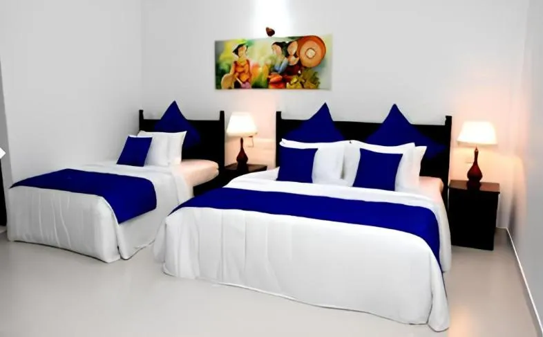 Bedroom, Bed in Blue Spring Hotel Wadduwa