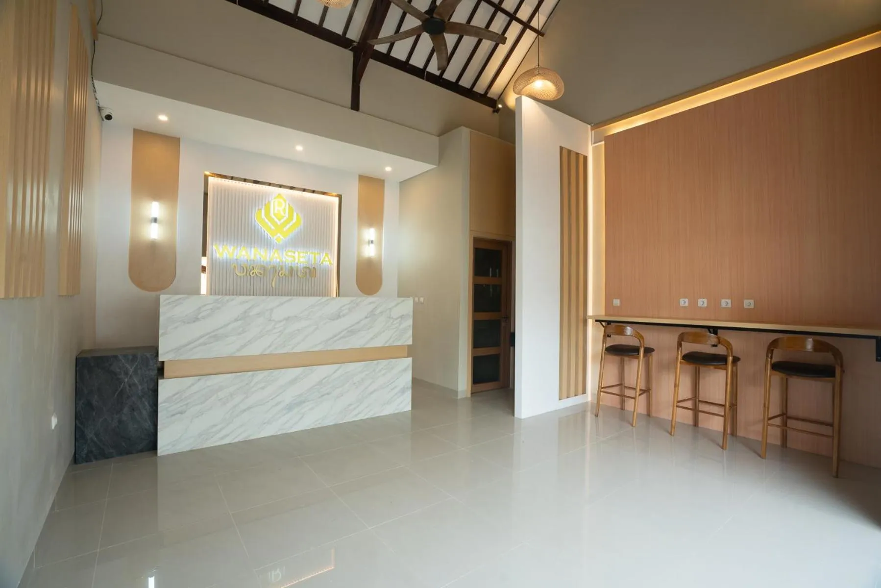 Lobby or reception, Bed in Wanaseta Guesthouse