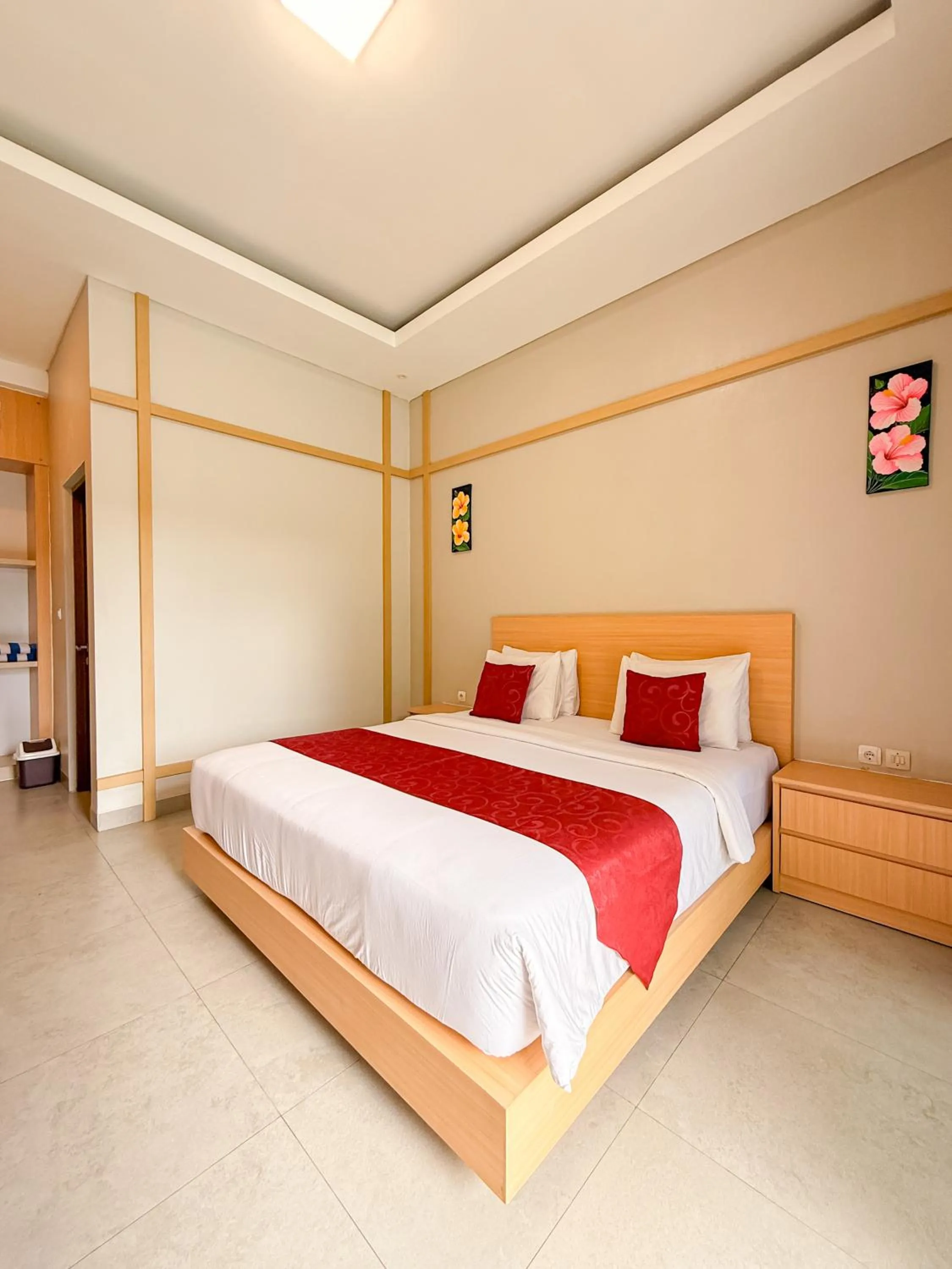 Bed in Wanaseta Guesthouse