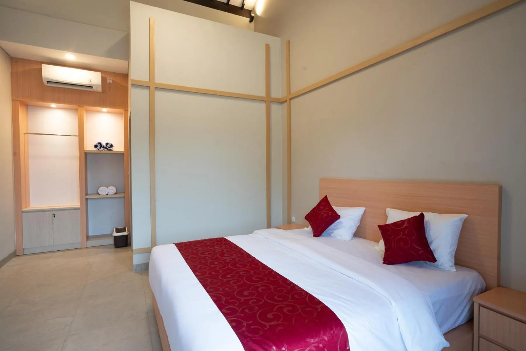 Bed in Wanaseta Guesthouse