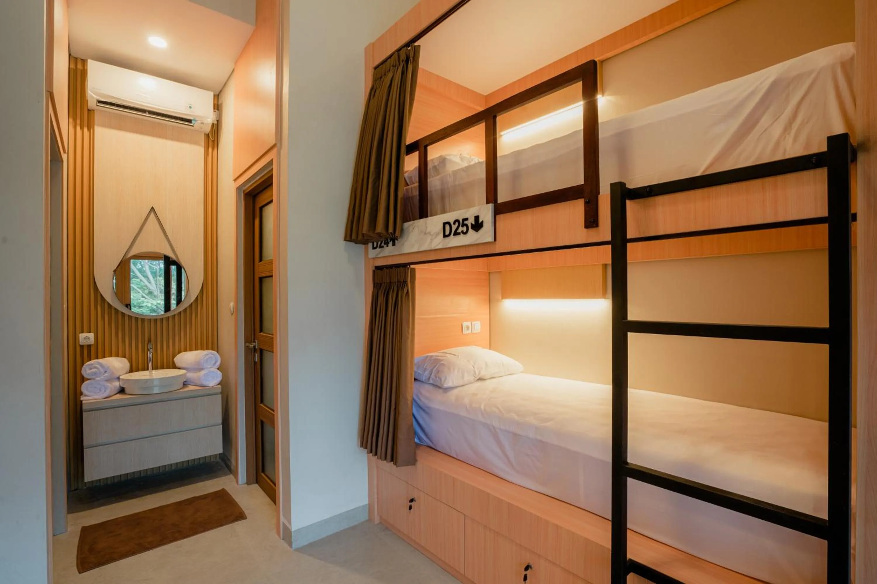 Bed in Wanaseta Guesthouse