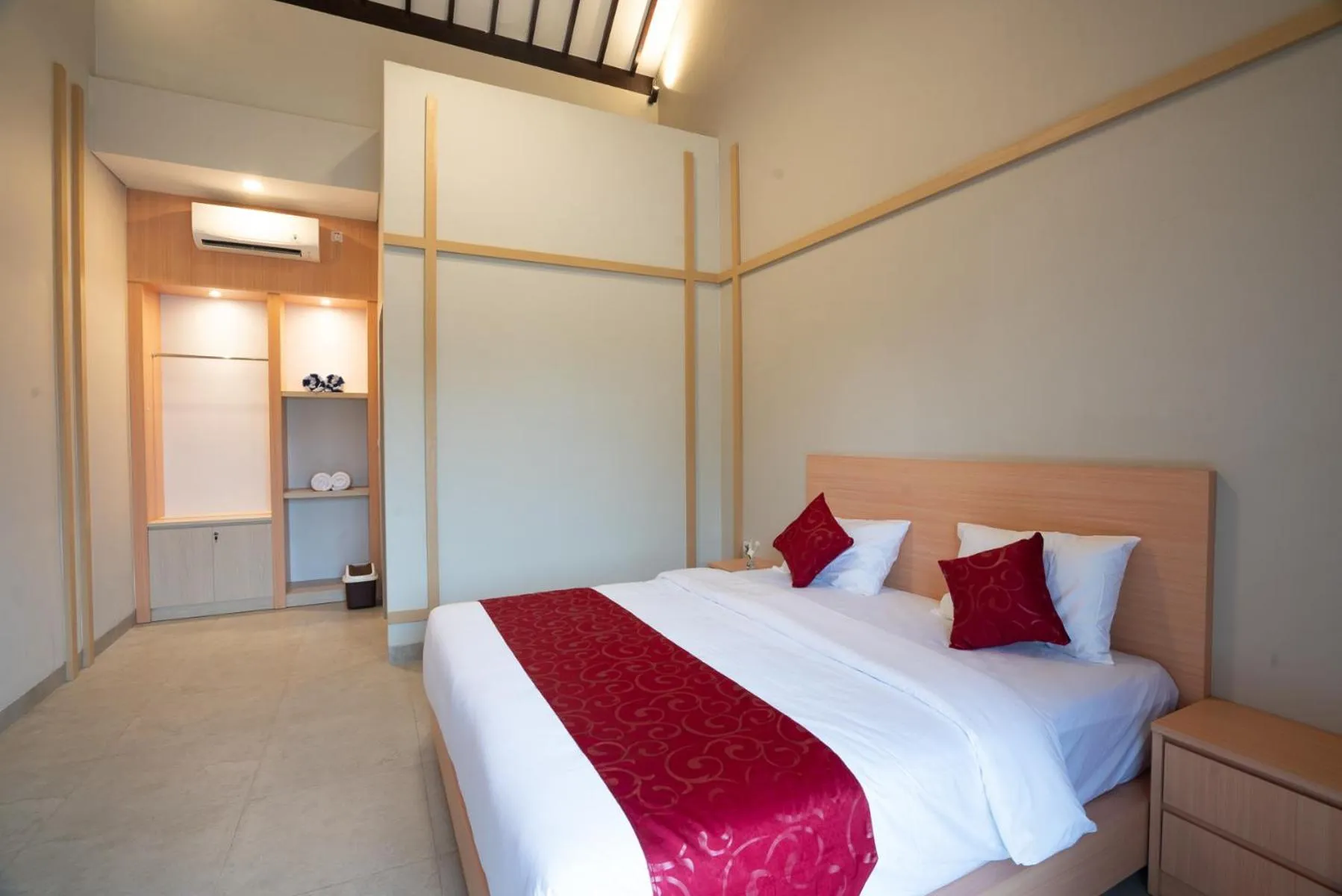 Bed in Wanaseta Guesthouse