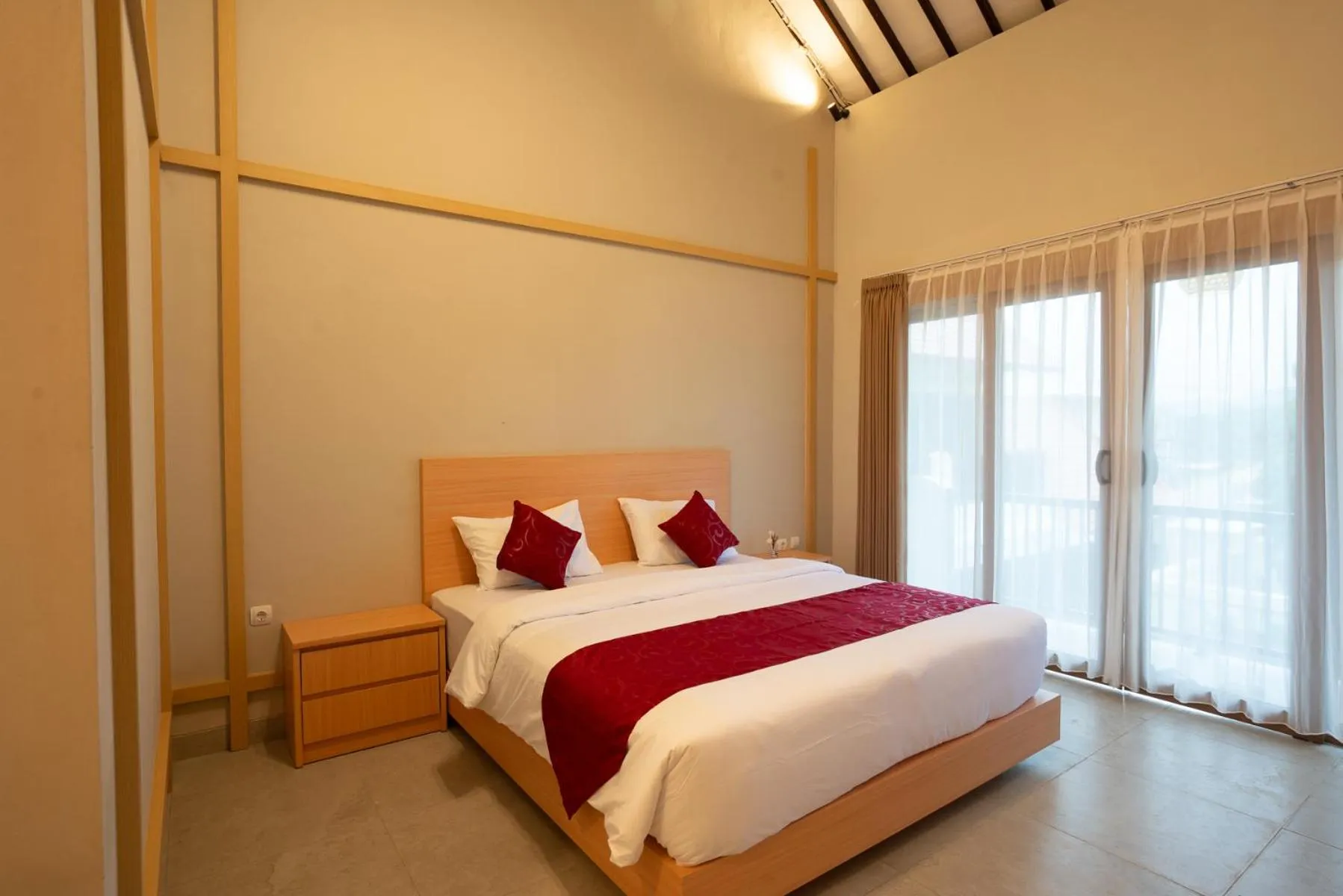 Bed in Wanaseta Guesthouse