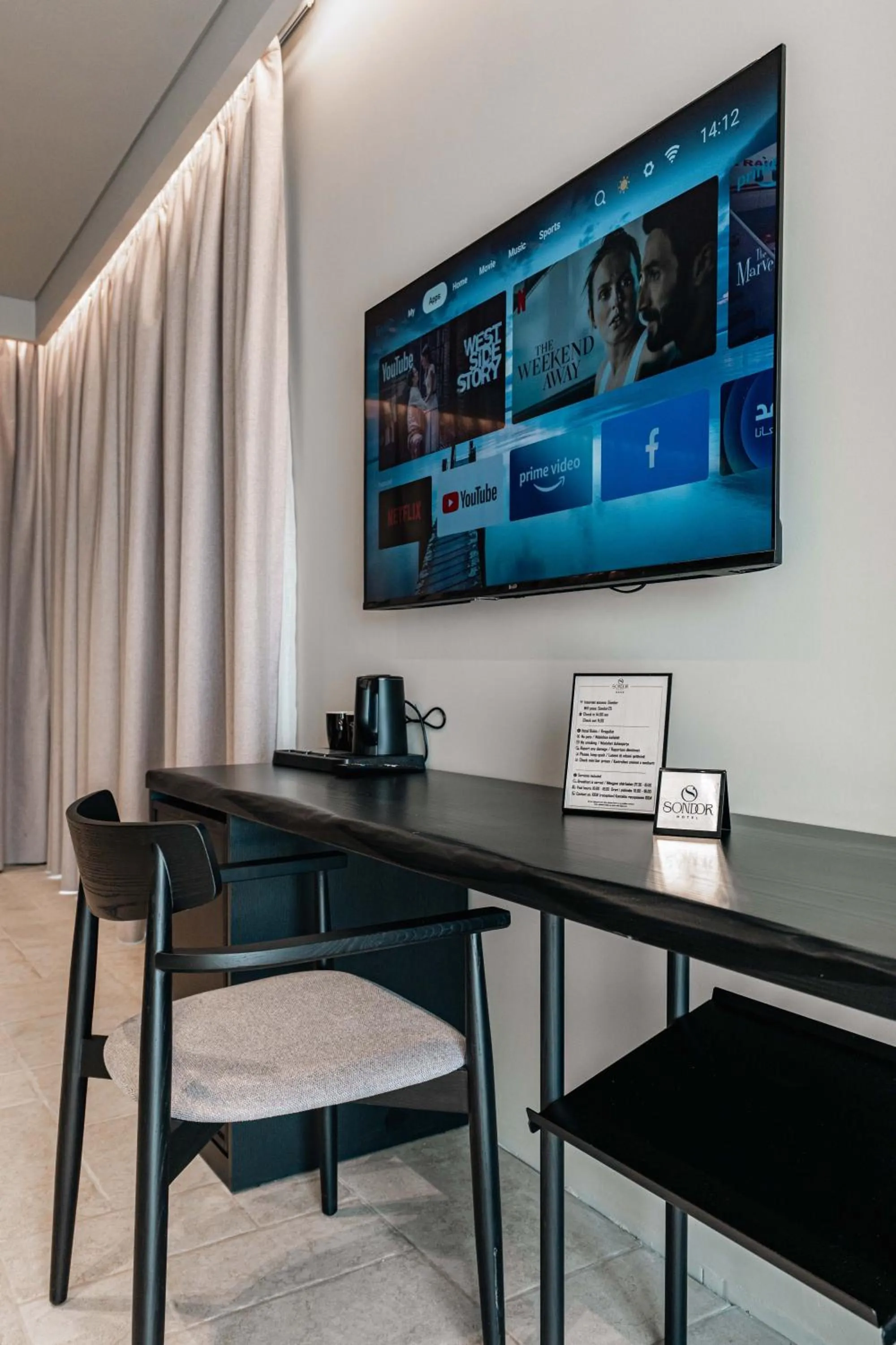 TV and multimedia in Sondor Hotel