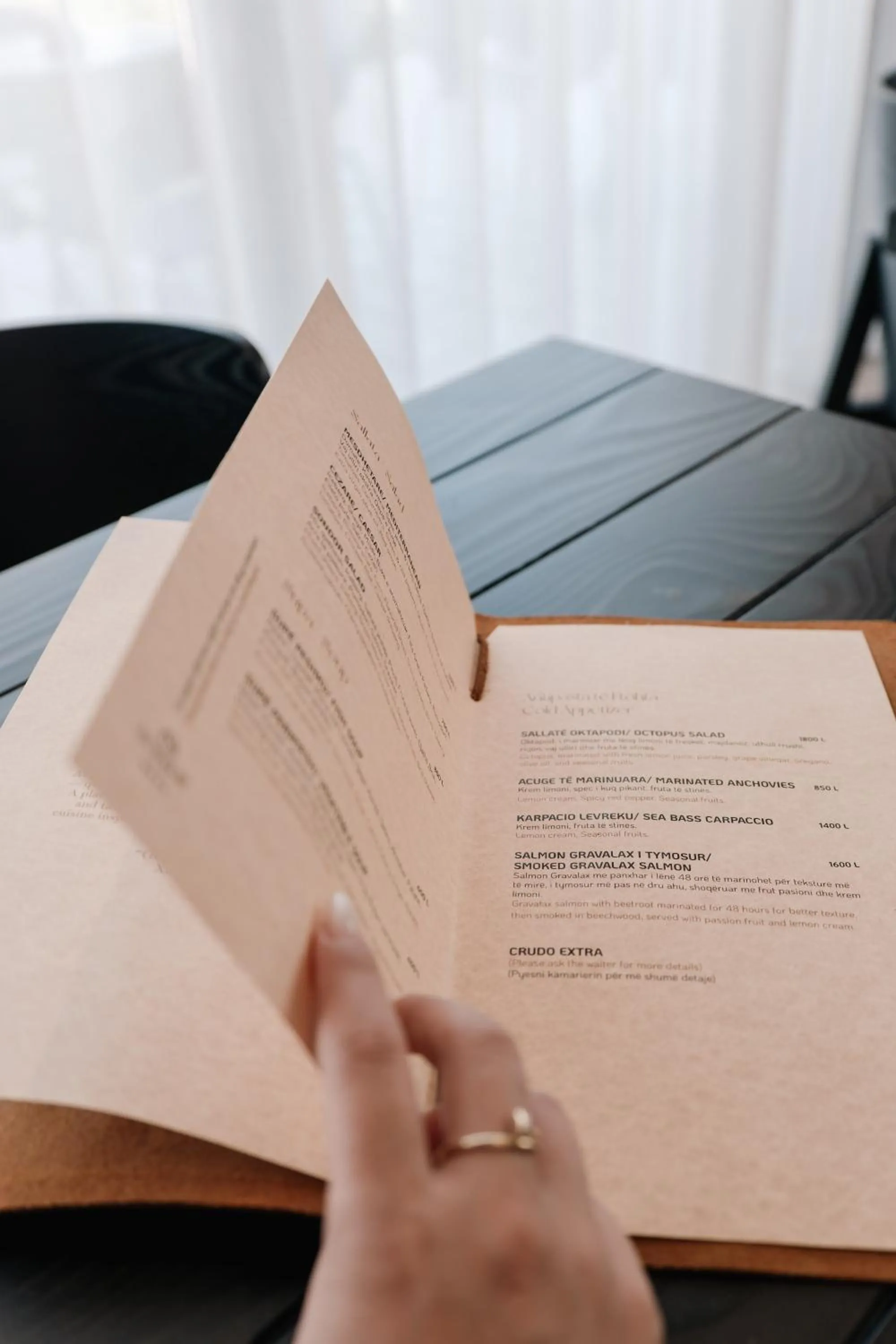 Meals in Sondor Hotel