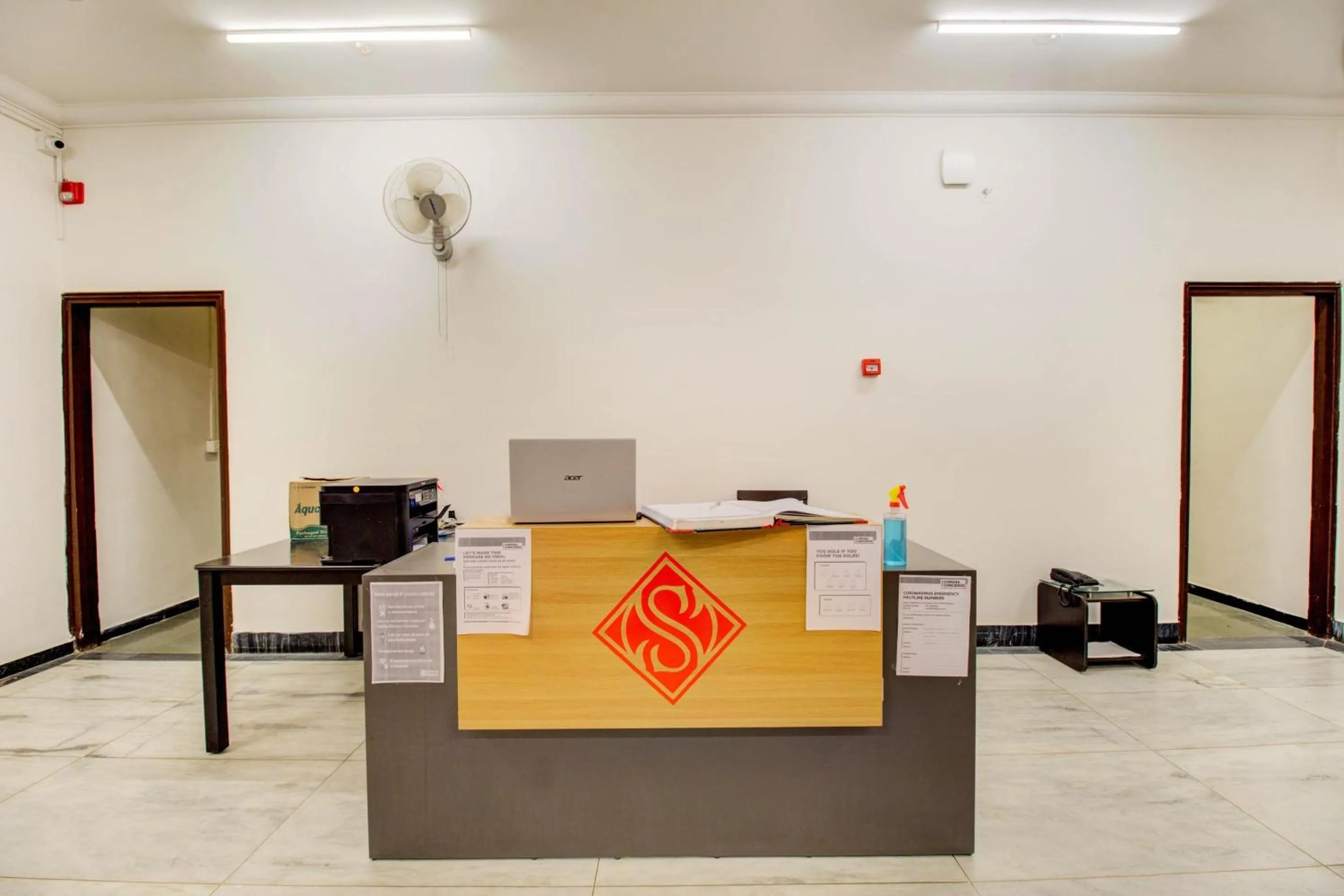 Lobby or reception in OYO 77230 Saubhagya Inn