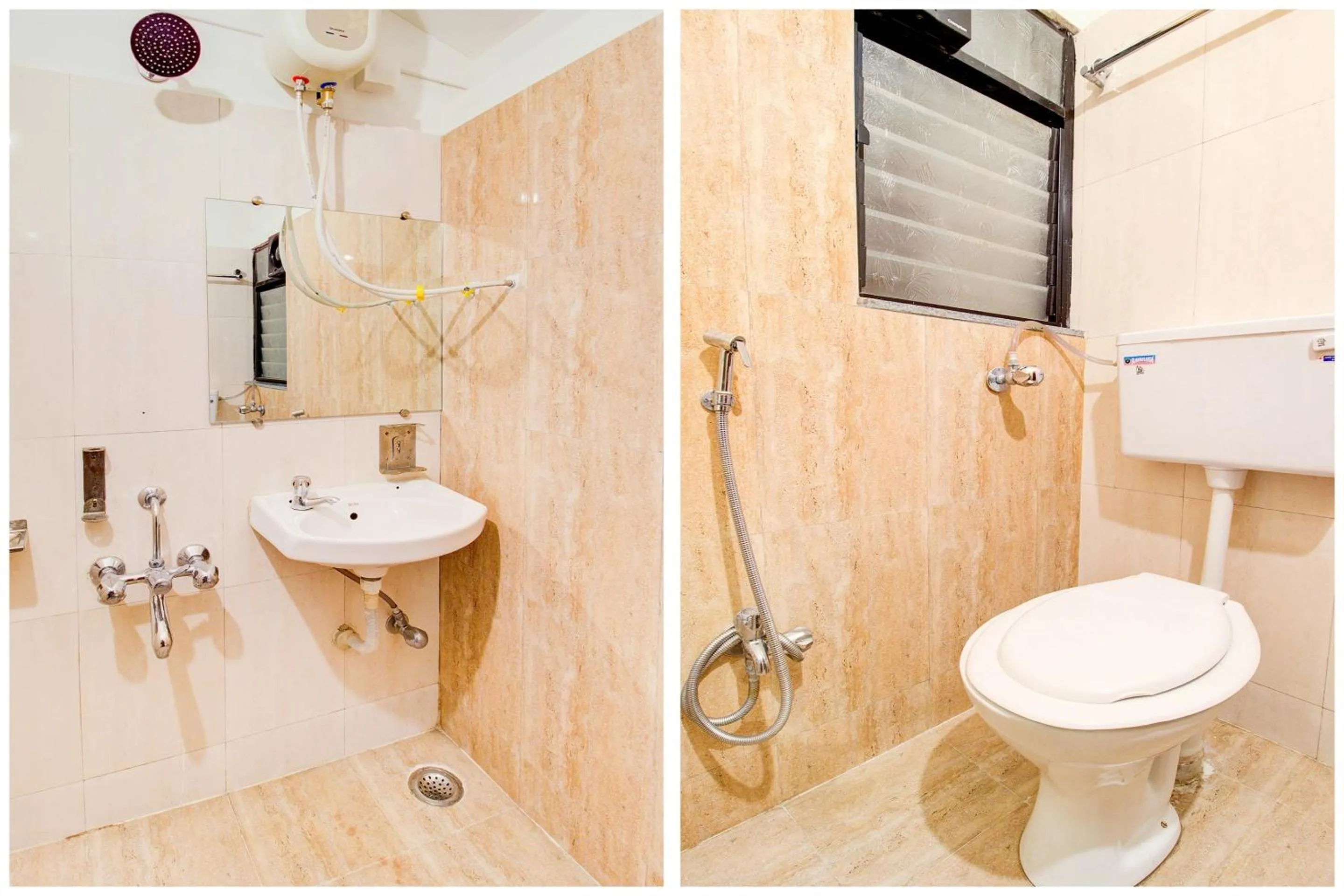 Bathroom in OYO 77230 Saubhagya Inn