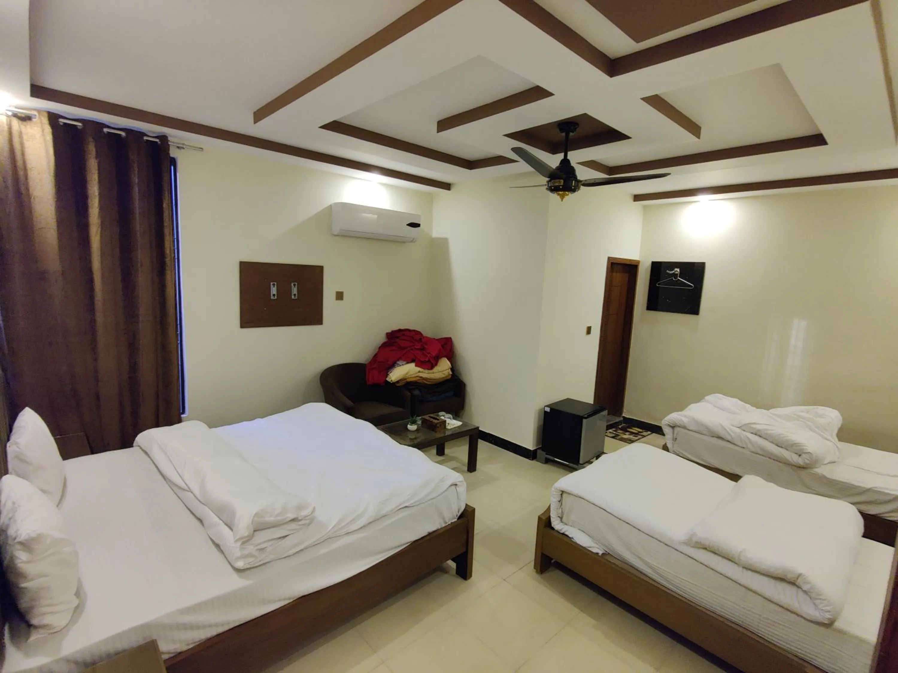 Bed in AL Fateh Hotel