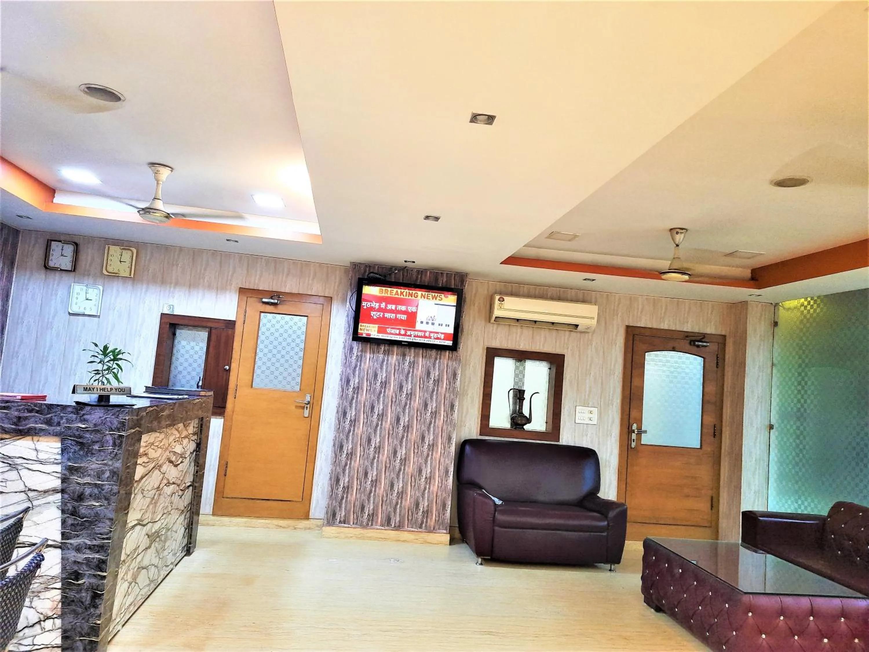 TV and multimedia in Hotel Sunshine Park -- Near Anand Vihar Railway Station