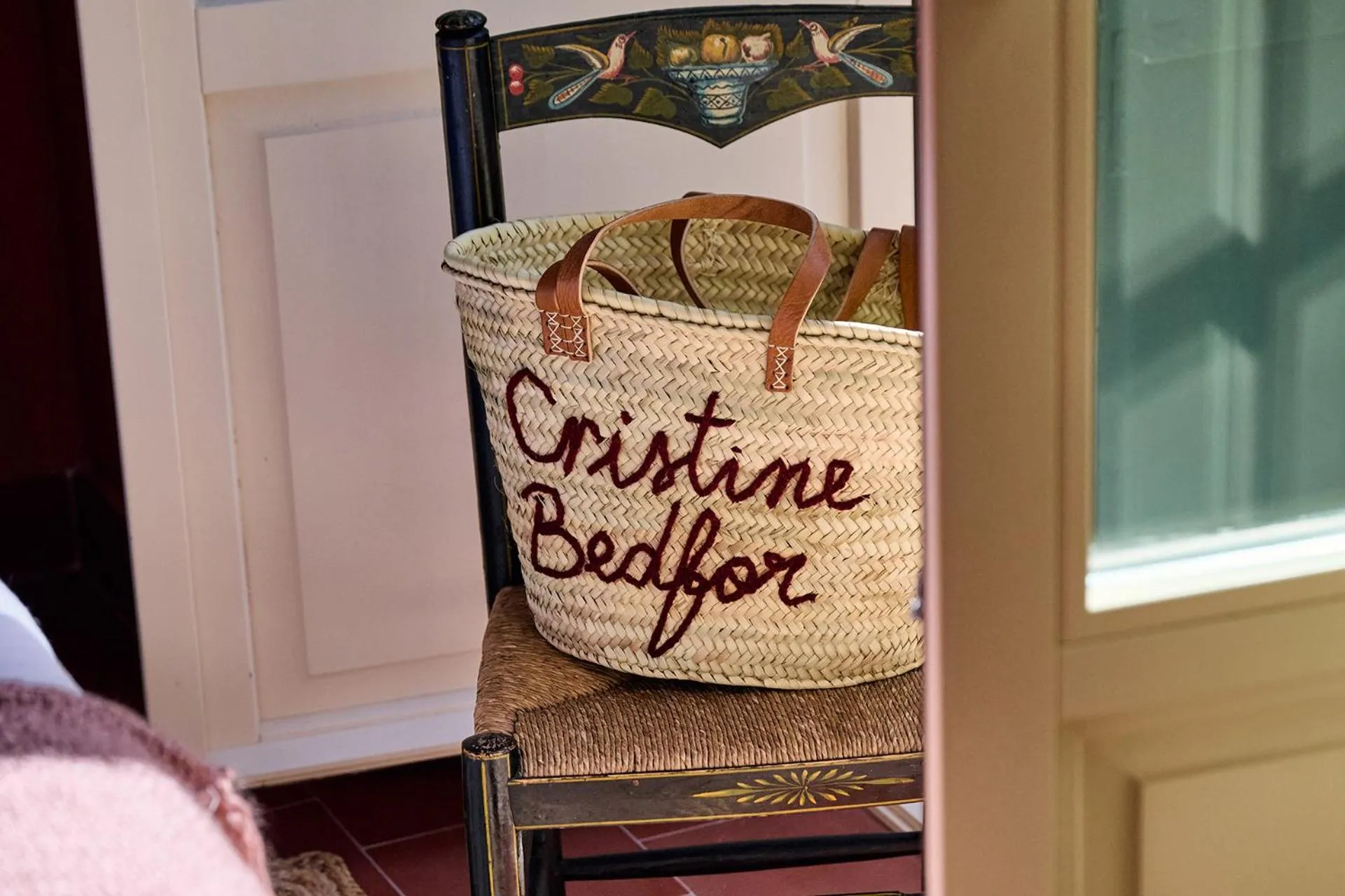 Decorative detail in Cristine Bedfor Malaga Boutique Hotel