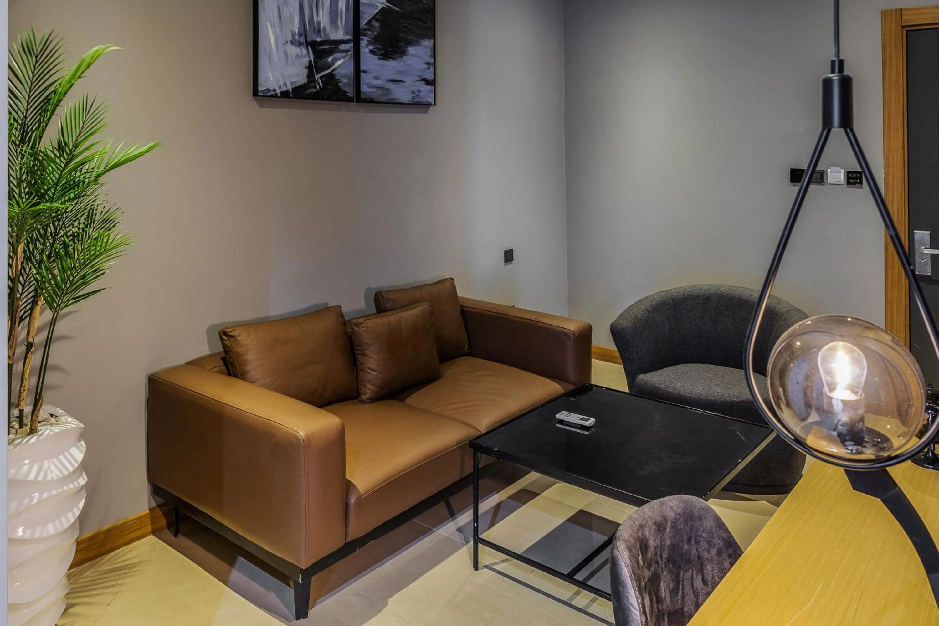 Living room in Yellow Trumpet Wuse 2