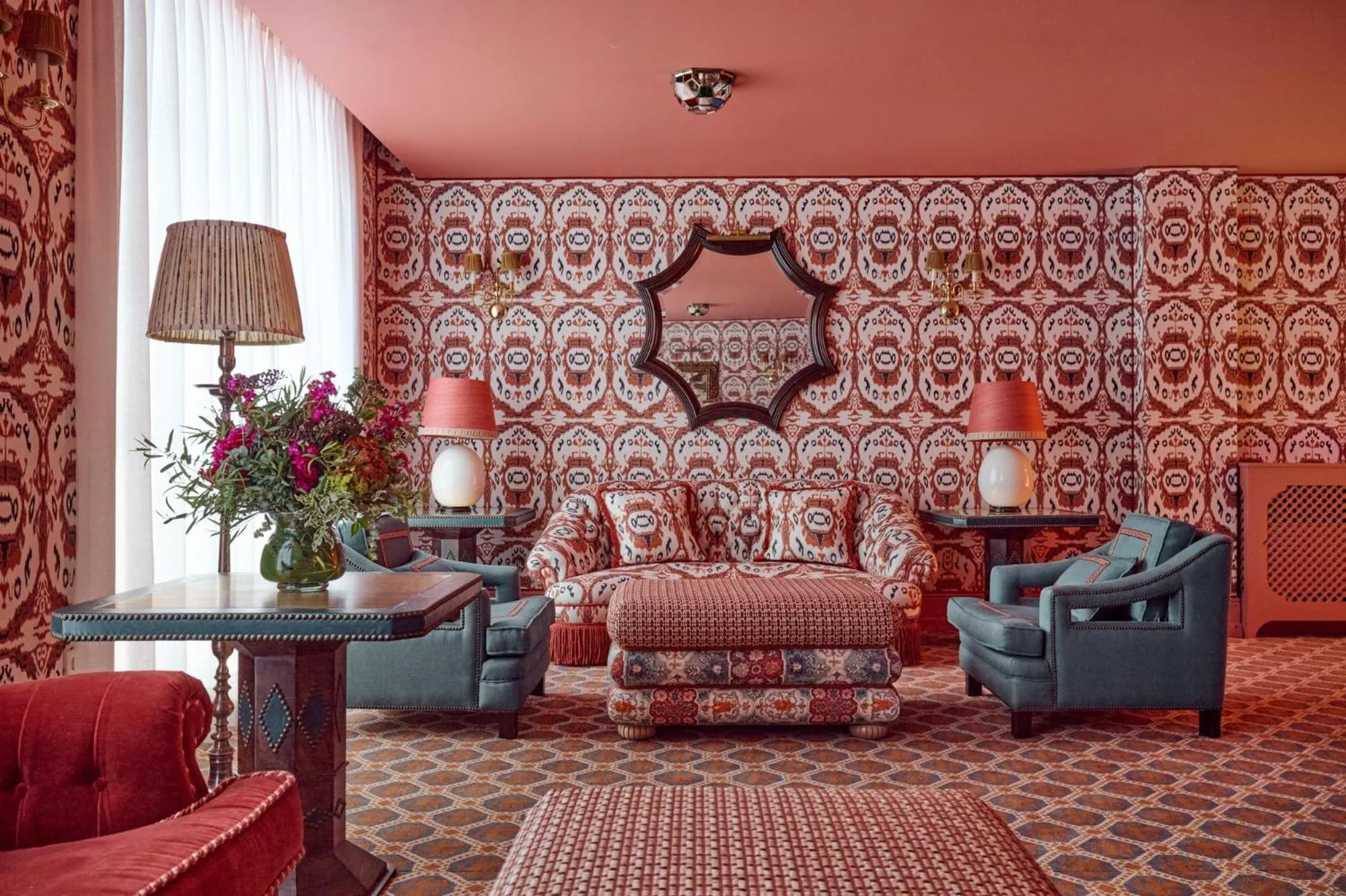 Living room in Cristine Bedfor Sevilla Boutique Hotel