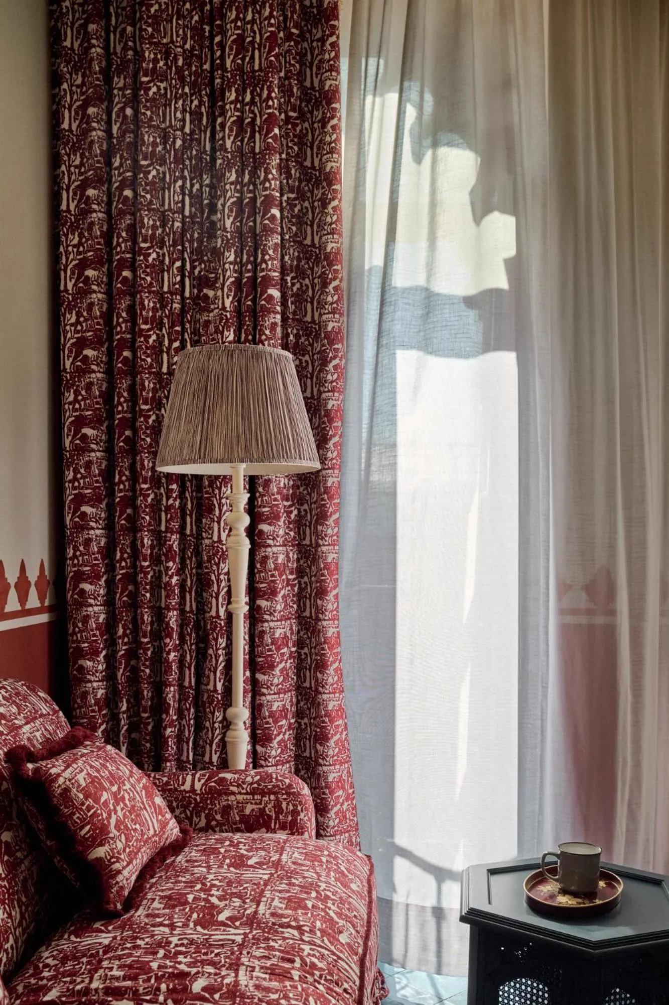 Living room, Bed in Cristine Bedfor Sevilla Boutique Hotel