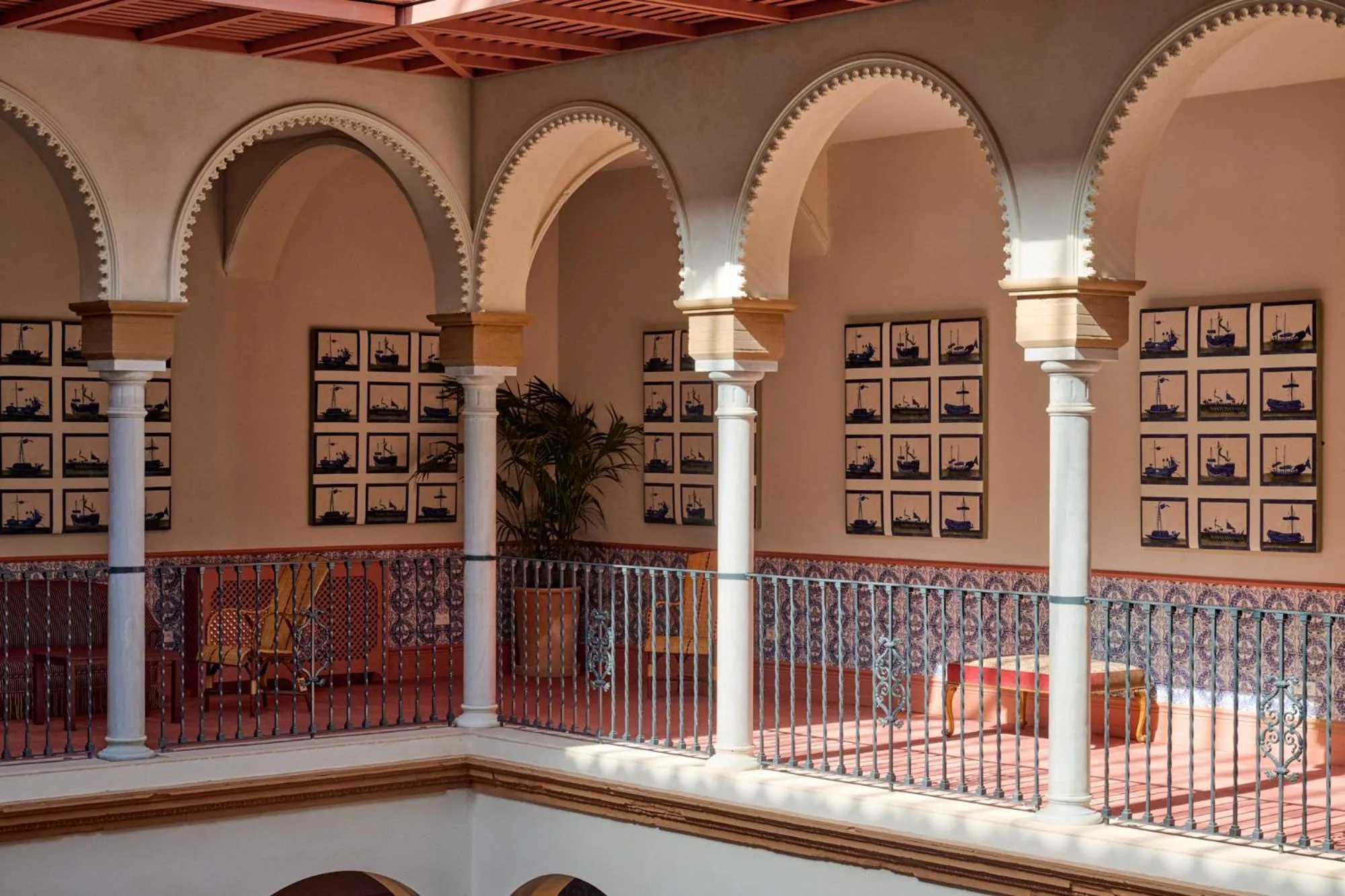 Patio in Cristine Bedfor Sevilla Boutique Hotel