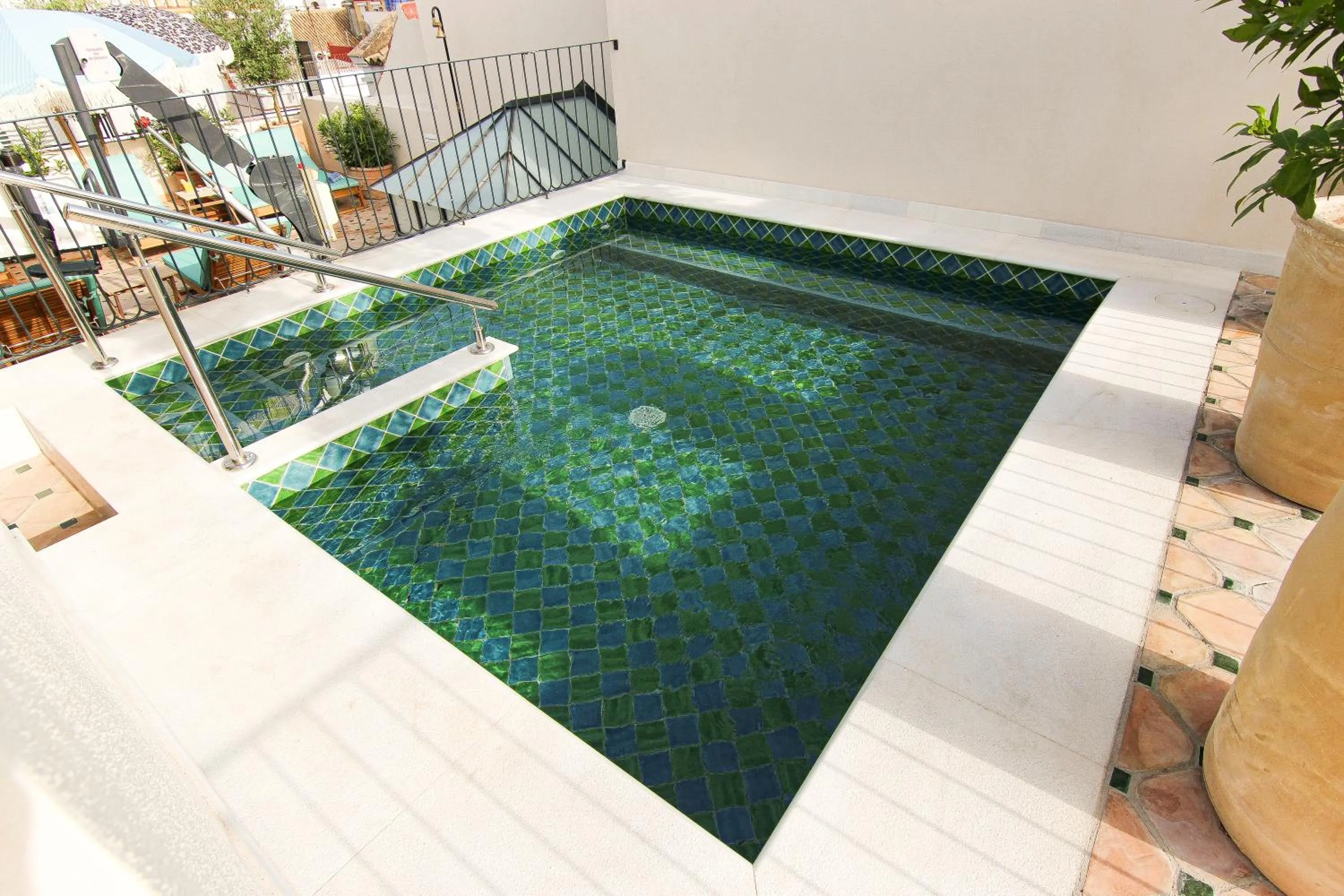 Swimming pool in Cristine Bedfor Sevilla Boutique Hotel