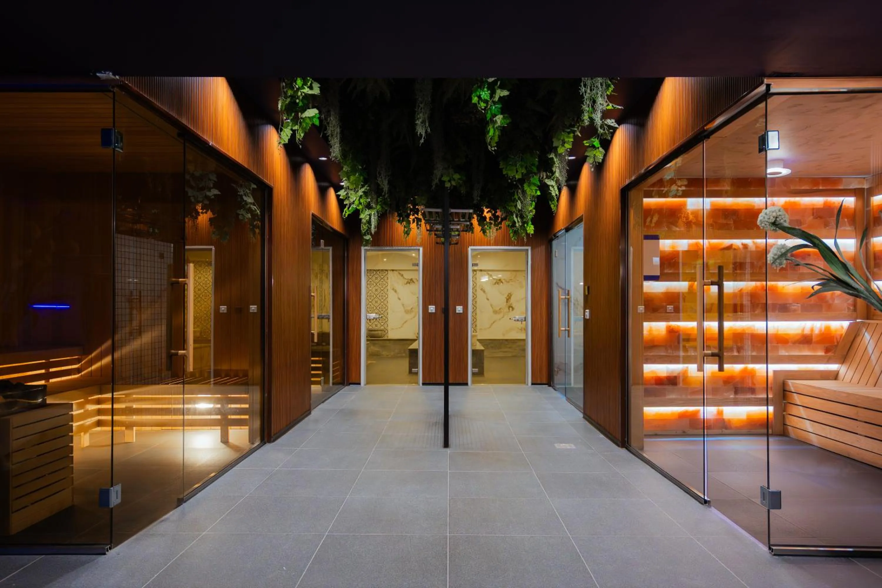 Sauna in Bliss Palace Hotel & Spa