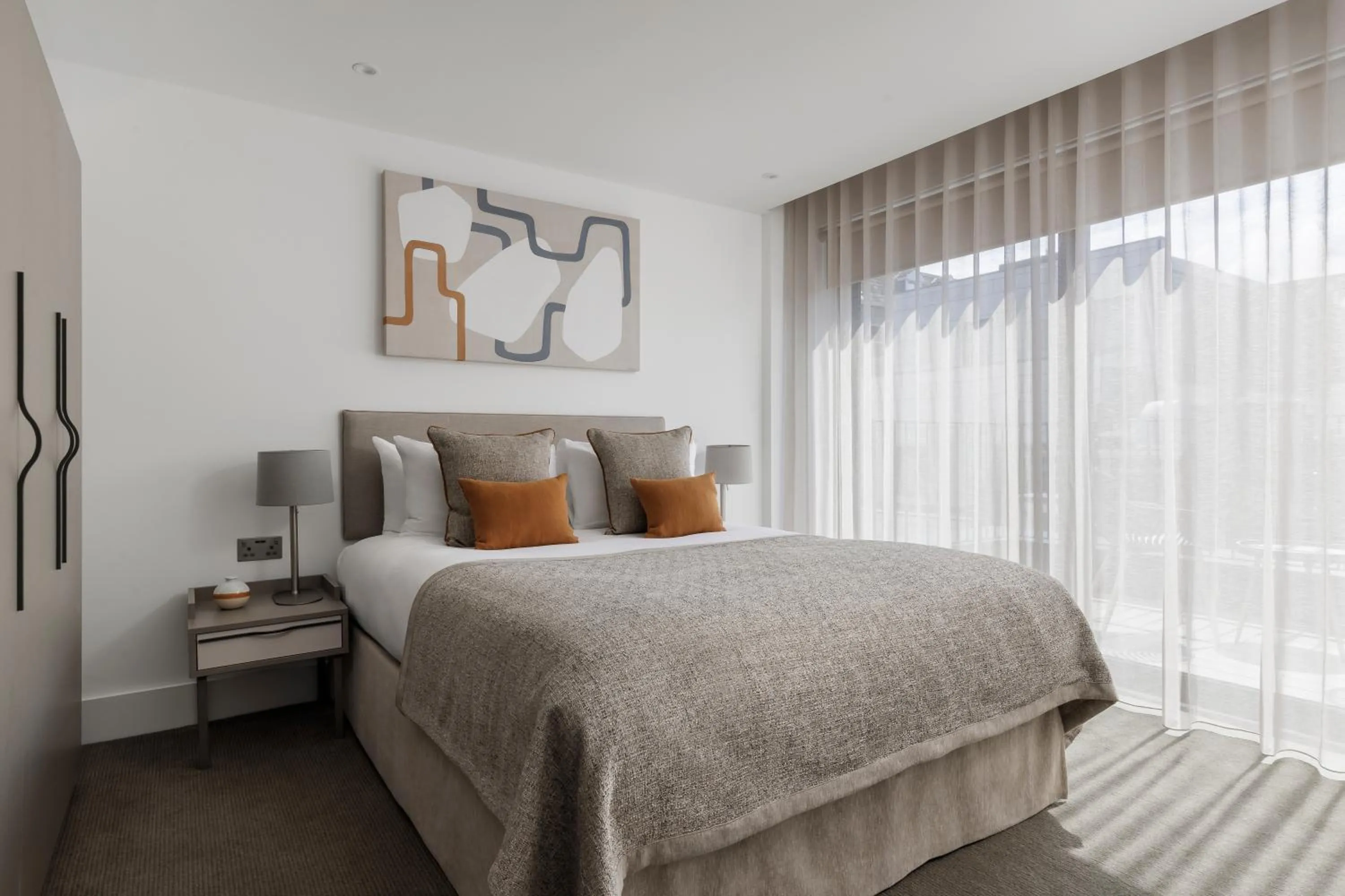 Bedroom, Bed in Forth House by Supercity Aparthotels