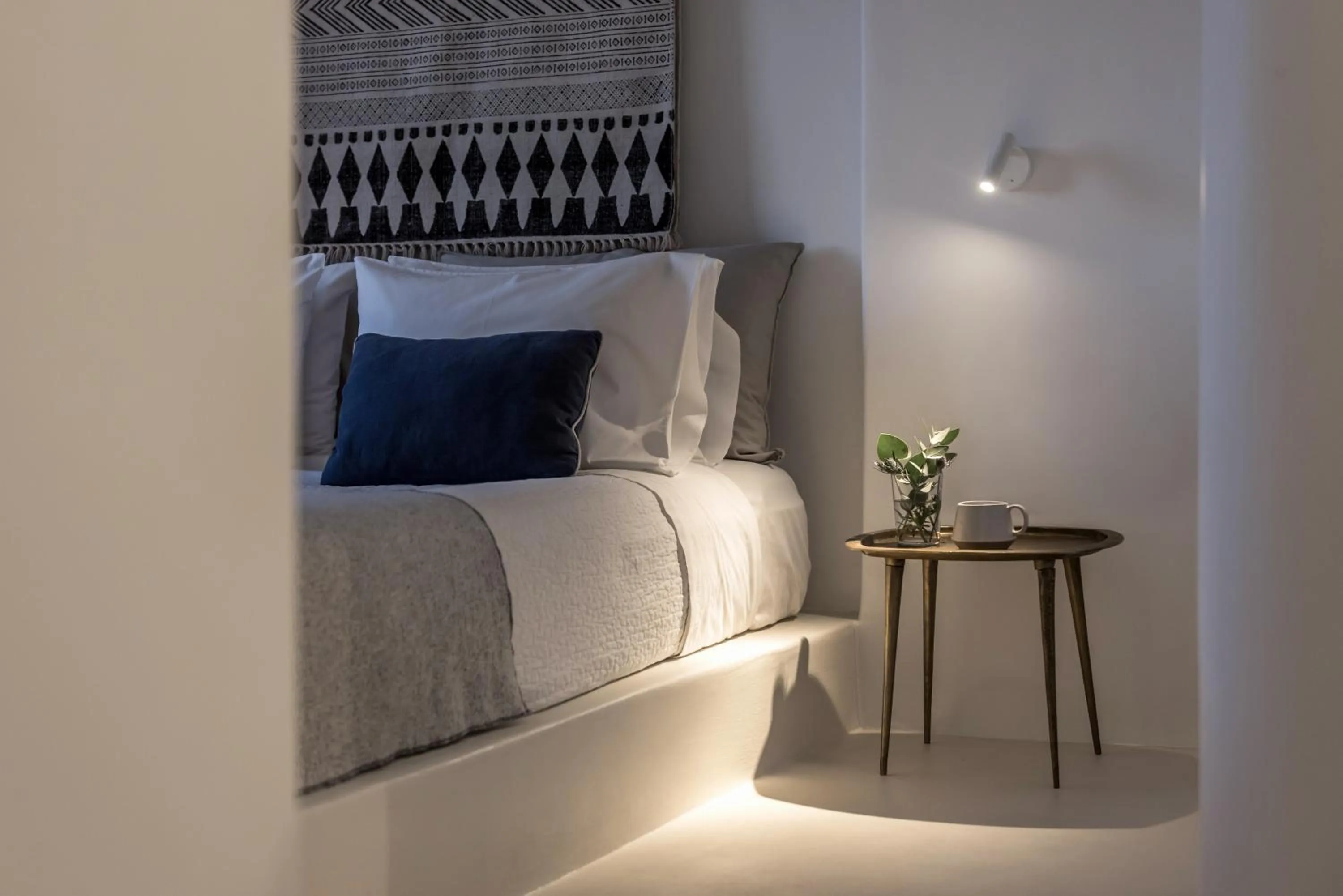 Bed in Porto Fira Suites