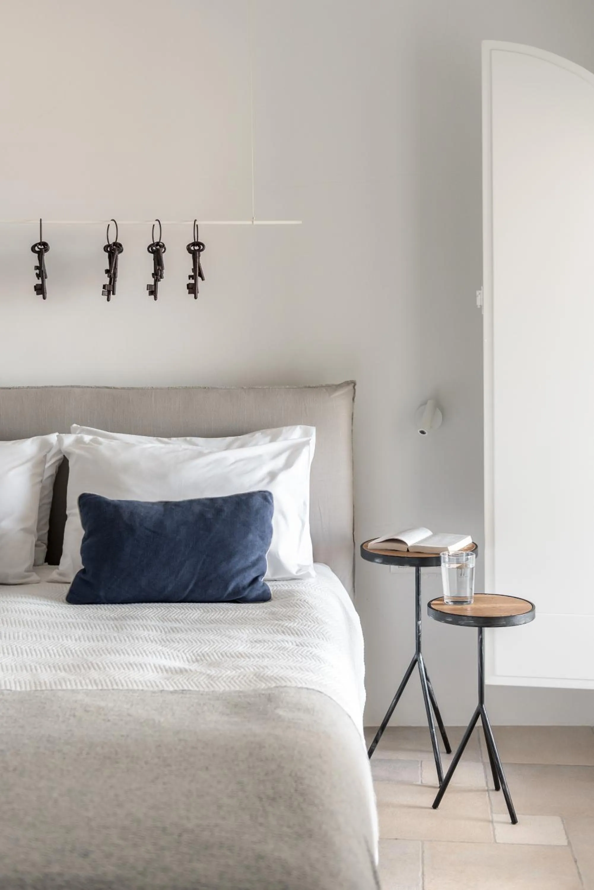 Bed in Porto Fira Suites