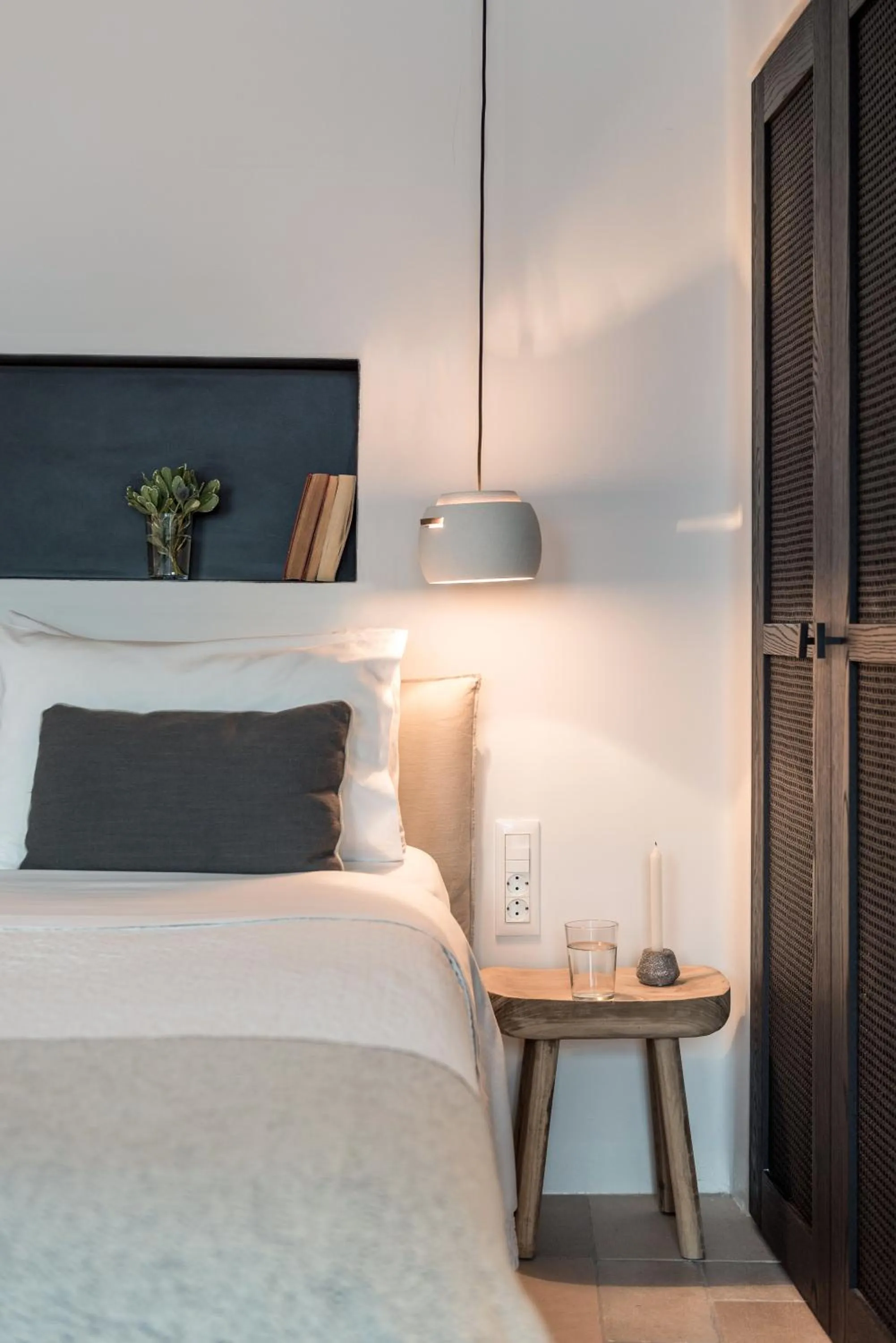 Bed in Porto Fira Suites