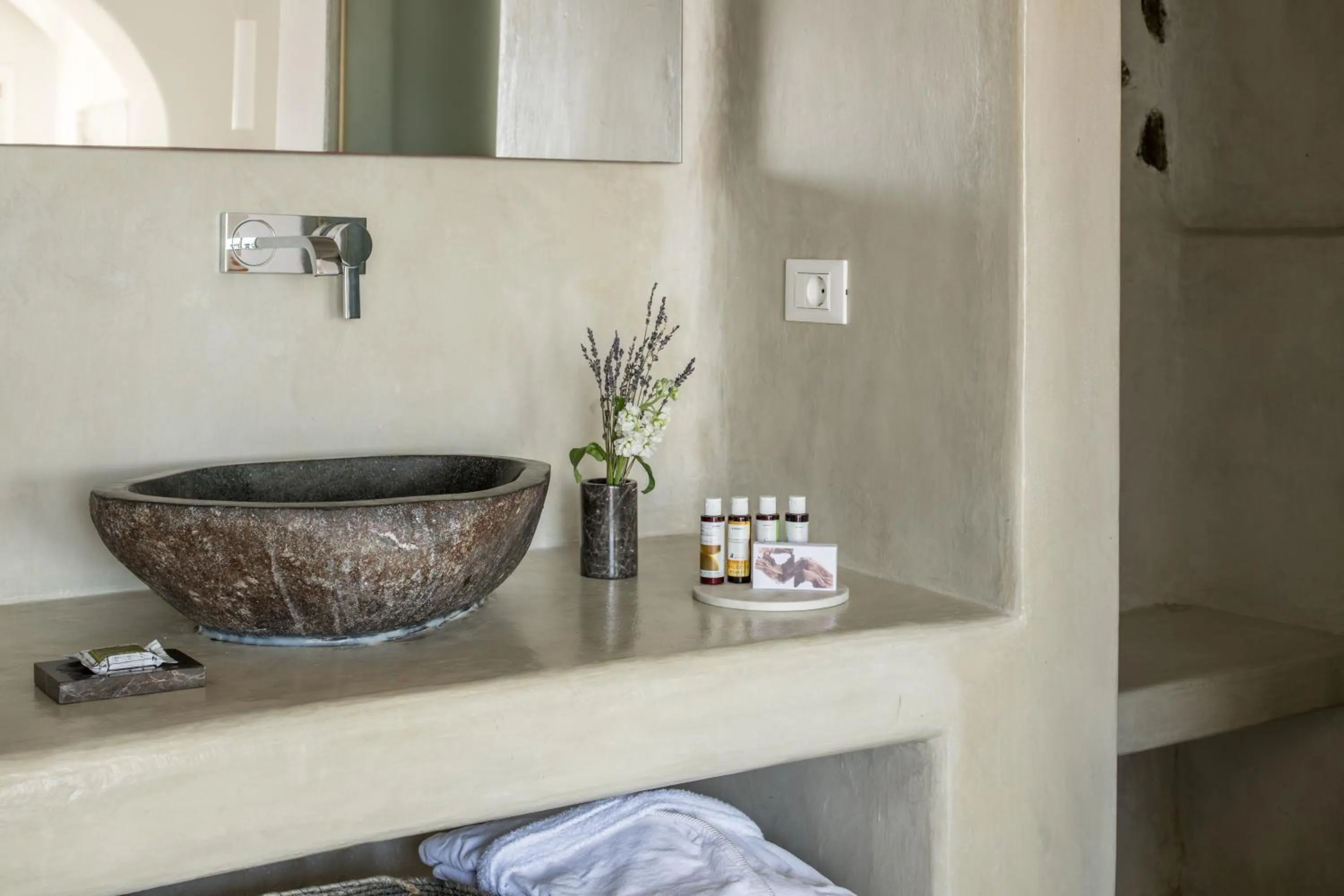 Bathroom in Porto Fira Suites