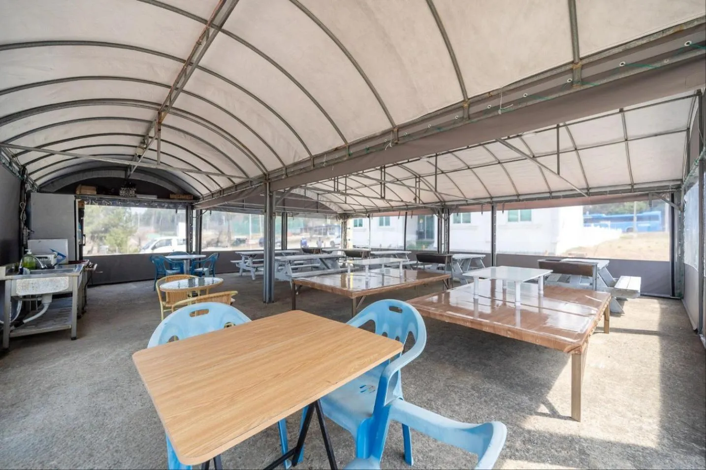 BBQ facilities in Taean Manripo Feel Hotel